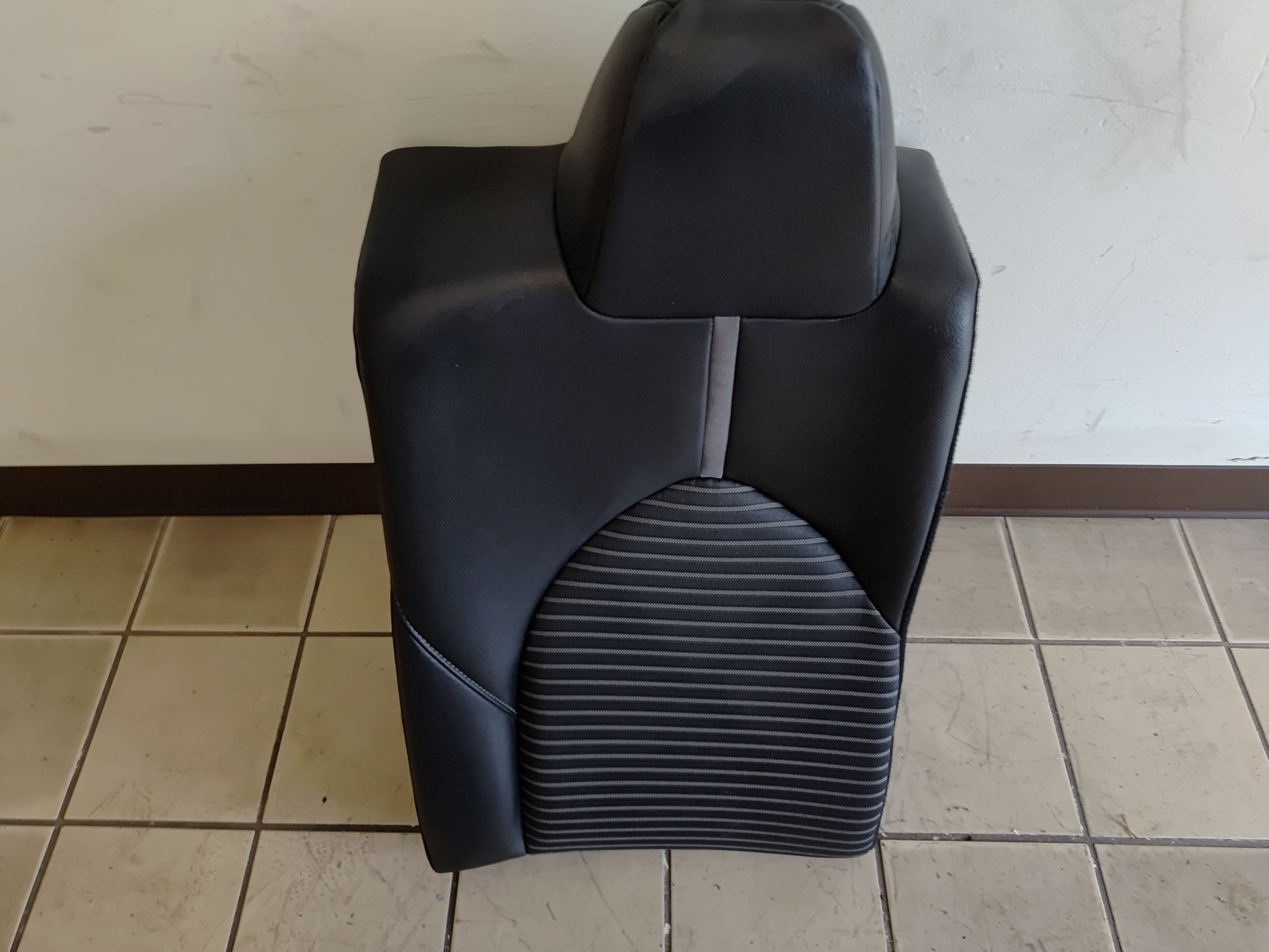 2019 TOYOTA CAMRY REAR LEFT DRIVER SEAT UPPER CUSHION PAD SOFTEX BLACK OEM