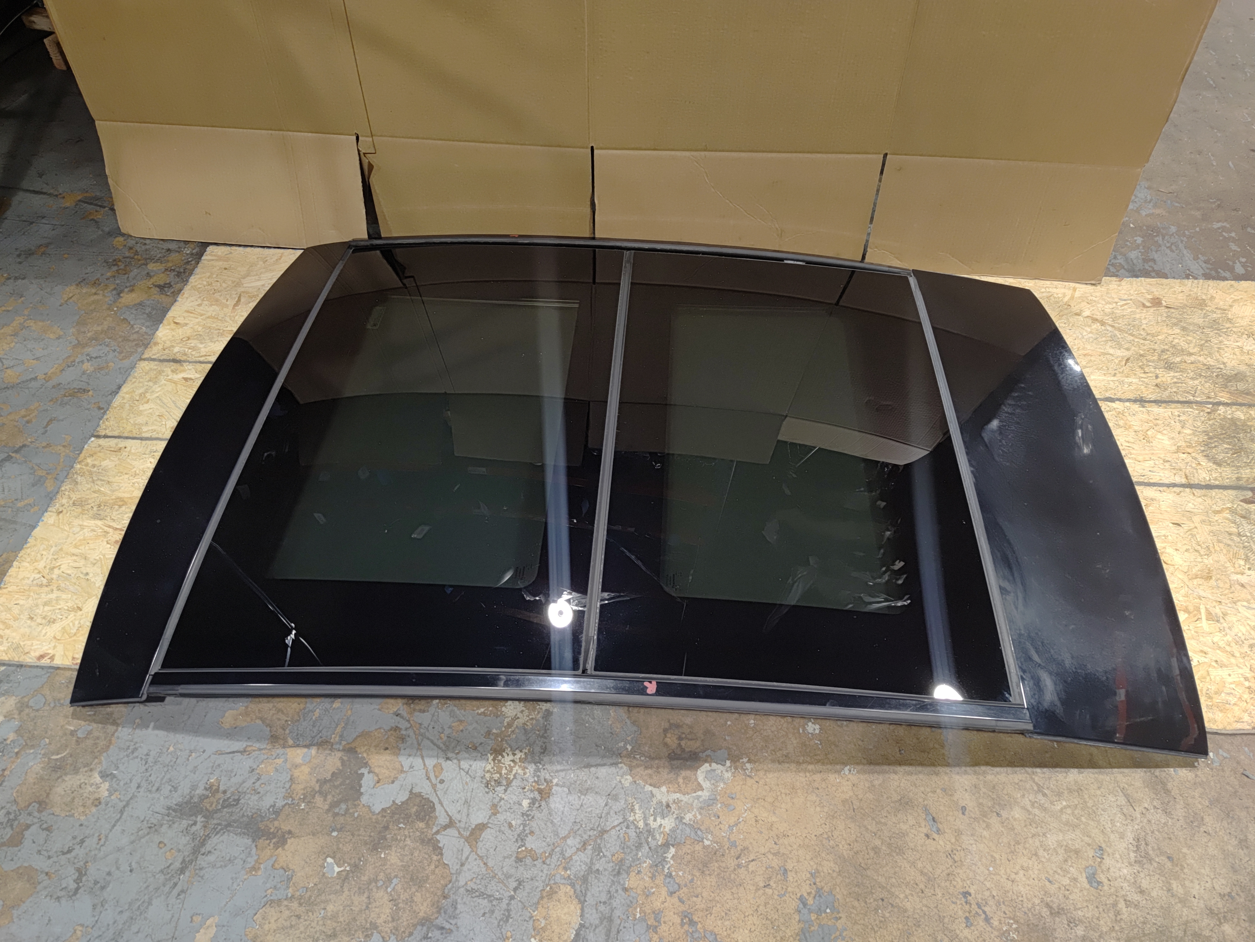 2018-2024 TOYOTA CAMRY PANORAMIC ROOF SUNROOF MOONROOF FRAME & GLASS OEM