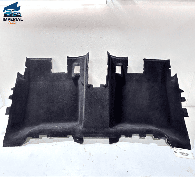 07-13 MERCEDES W221 S550 REAR INTERIOR FLOOR MAT LINER CARPET BLACK SCHWARZ