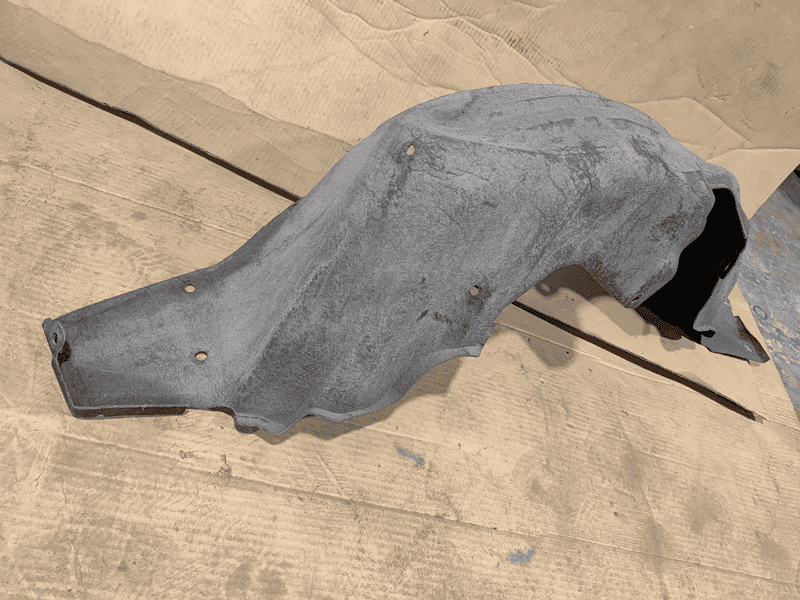 TOYOTA CAMRY SE XSE REAR LEFT DRIVER FENDER LINER SPLASH SHIELD 2018-2024 OEM