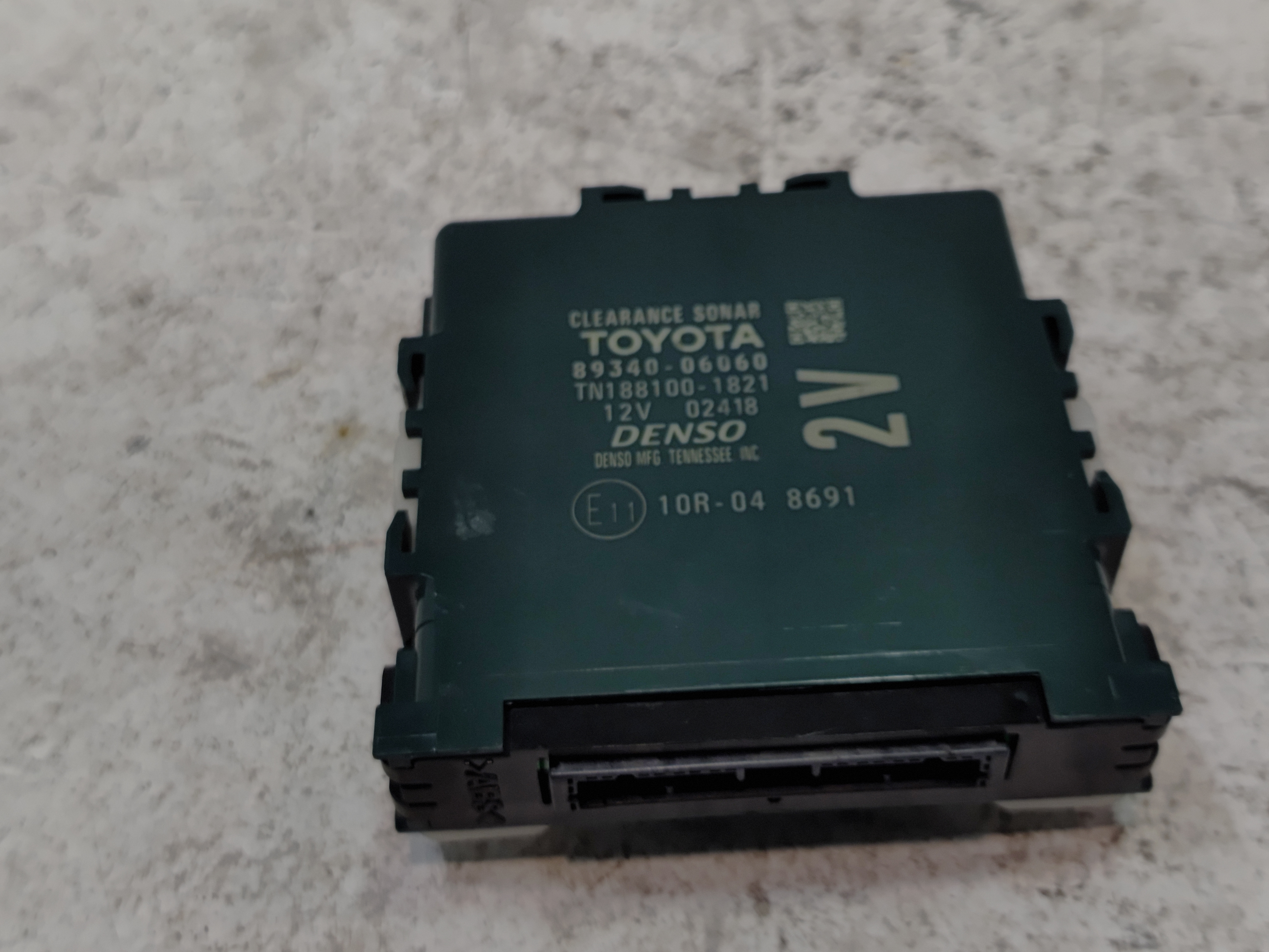 2018-2020 Toyota Camry Parking Aid Assist Computer Control Module Unit OEM