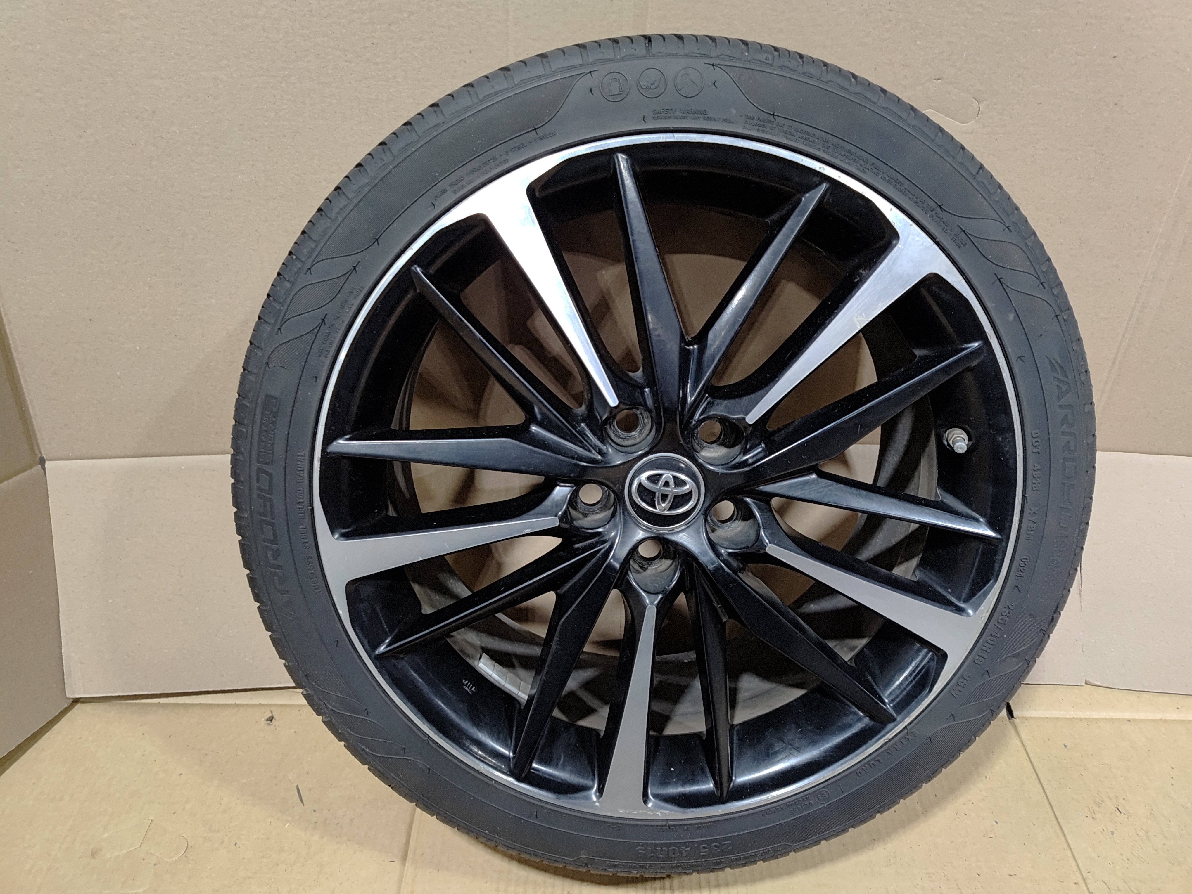 2018-2020 TOYOTA CAMRY 19 INCH WHEEL RIM TIRE 19x8J 235/40/R19 1PCS OEM