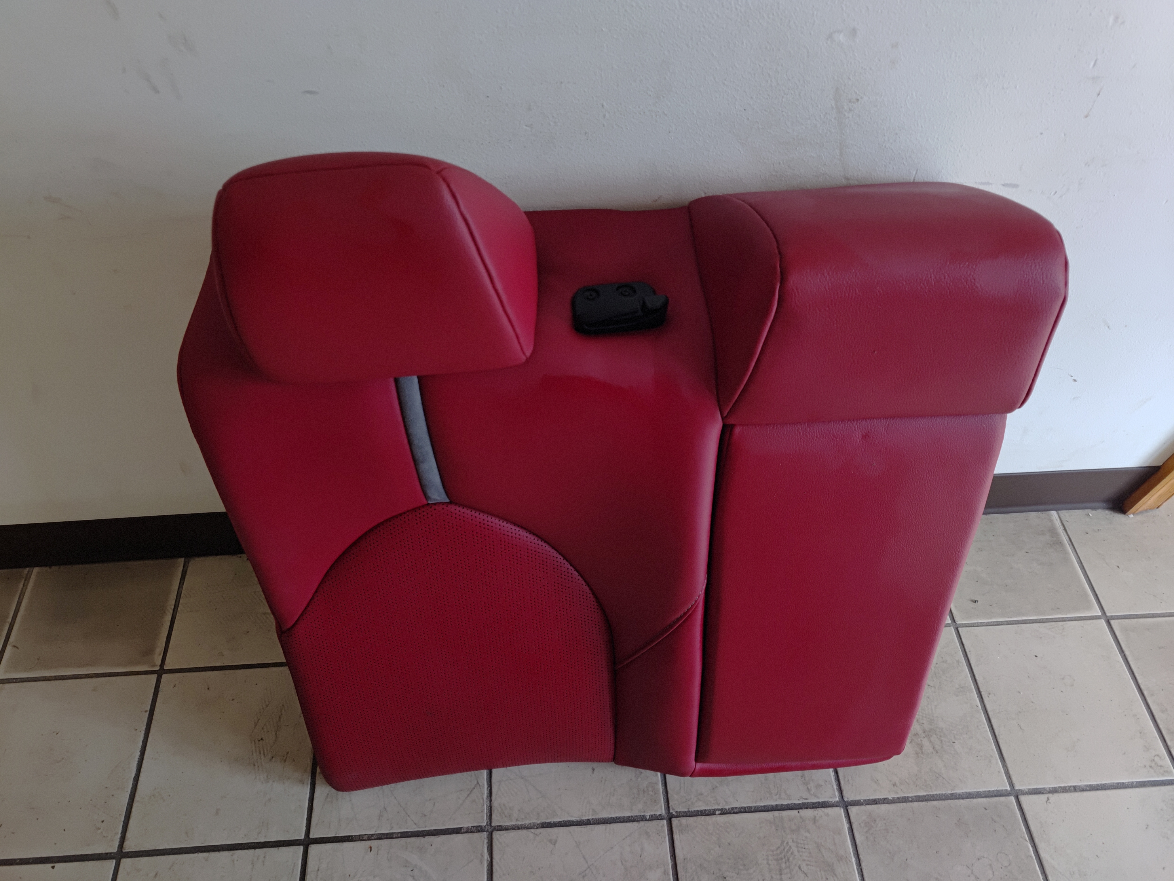 2018 TOYOTA CAMRY XSE REAR SEAT RIGHT PASSENGER SIDE UPPER CUSHION PAD RED OEM