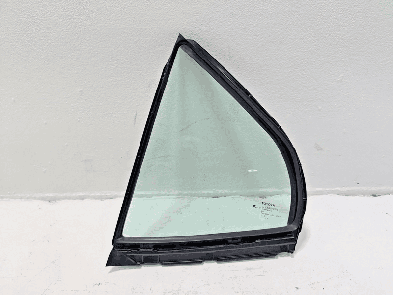 TOYOTA CAMRY REAR LEFT DRIVER SIDE DOOR CORNER FIXED WINDOW GLASS 2018-2024 OEM