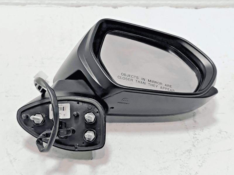 TOYOTA CAMRY FRONT PASSENGER SIDE DOOR REAR VIEW MIRROR 2018-2025 OEM BLACK 218