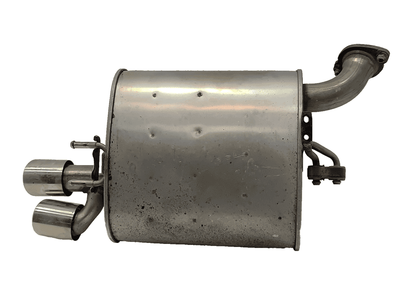2018-2024 TOYOTA CAMRY SE 2.5L FWD EXHAUST SYSTEM REAR MUFFLER DUAL TIP OEM