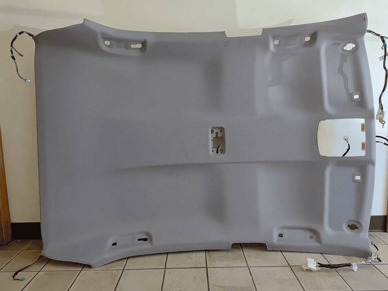 2018-2024 TOYOTA CAMRY ROOF HEADLINER CEILING PANEL TRIM COVER W/ WIRE GRAY OEM
