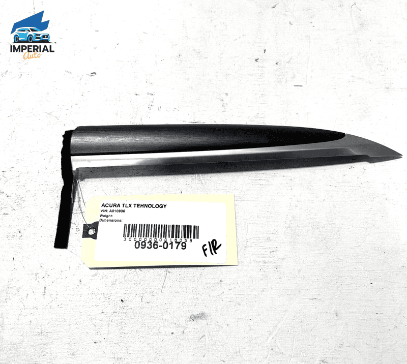 ACURA TLX 2018-20 FRONT RIGHT PASSENGER SIDE DOOR ARMREST WOOD TRIM GARNISH