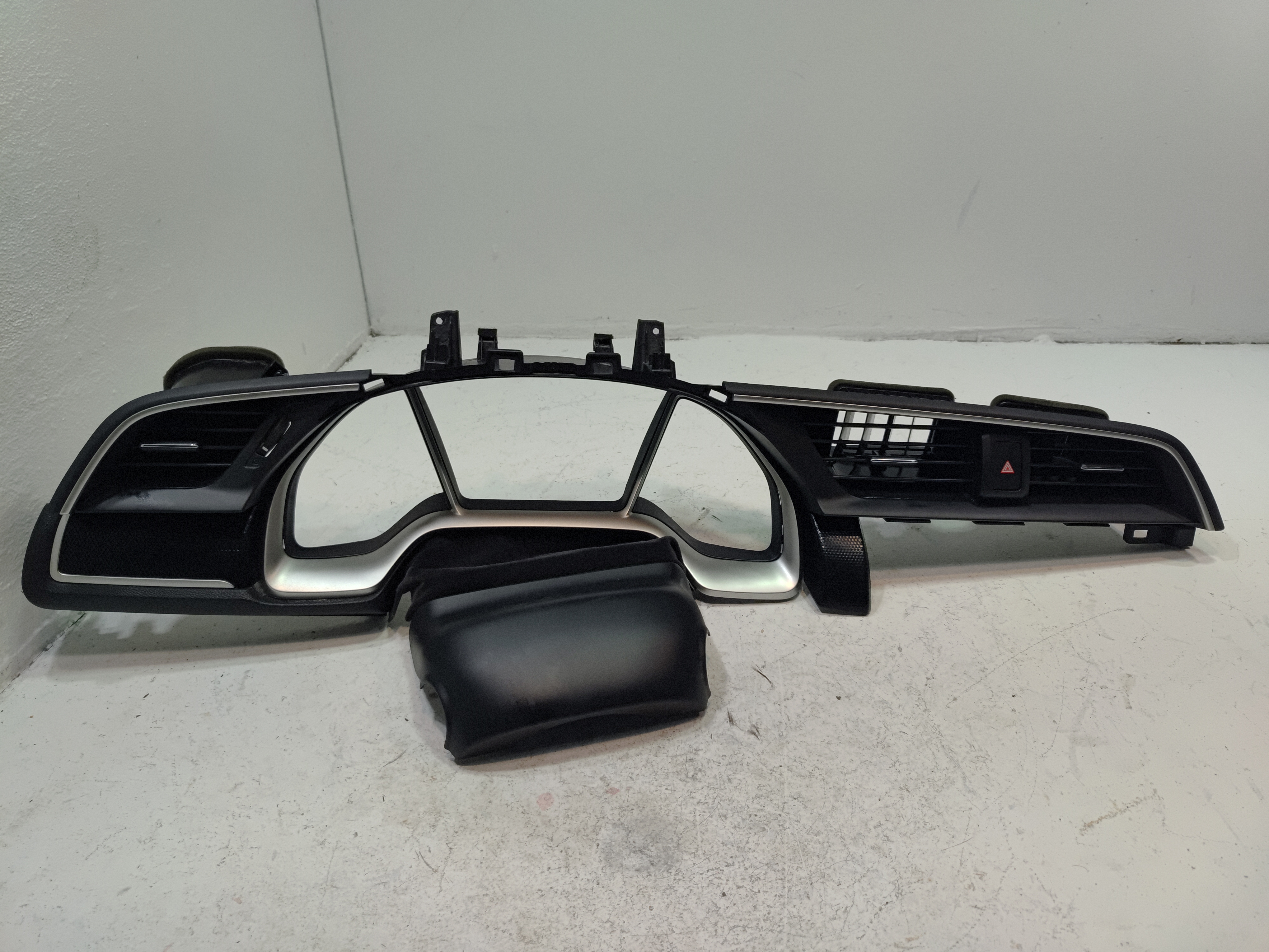2016-2021 HONDA CIVIC DASH SPEEDOMETER CLUSTER BEZEL COVER TRIM & AIR VENTS OEM