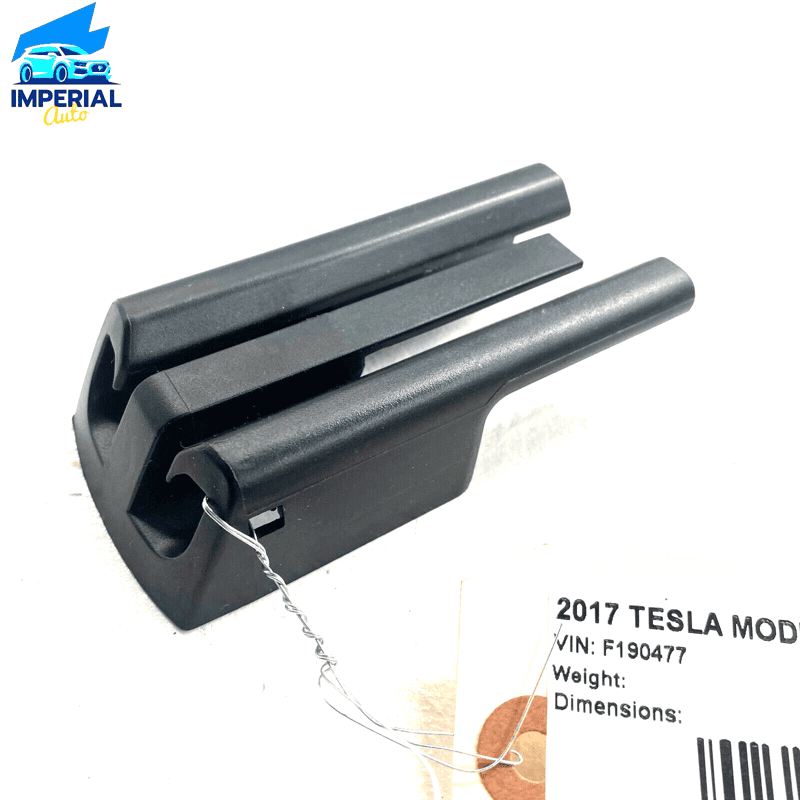 TESLA MODEL S 2012 - 2020 Front Seat Rail Track Trim Rear Outer End Slide C