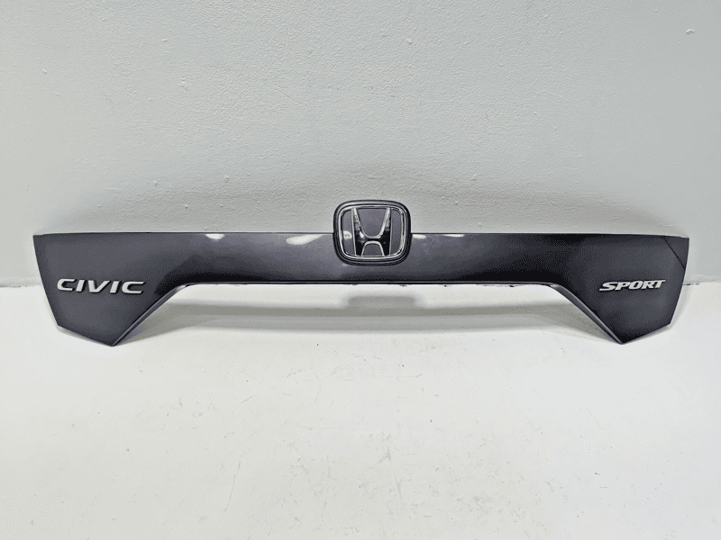 16-2021 Honda Civic Trunk Deck Lid Finish Panel Molding MODERN STEEL NH797M OEM