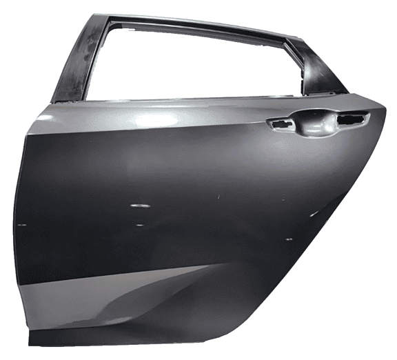 2016-2021 Honda Civic Sedan Rear Left Driver Side Door Shell *NH797M* OEM Gray