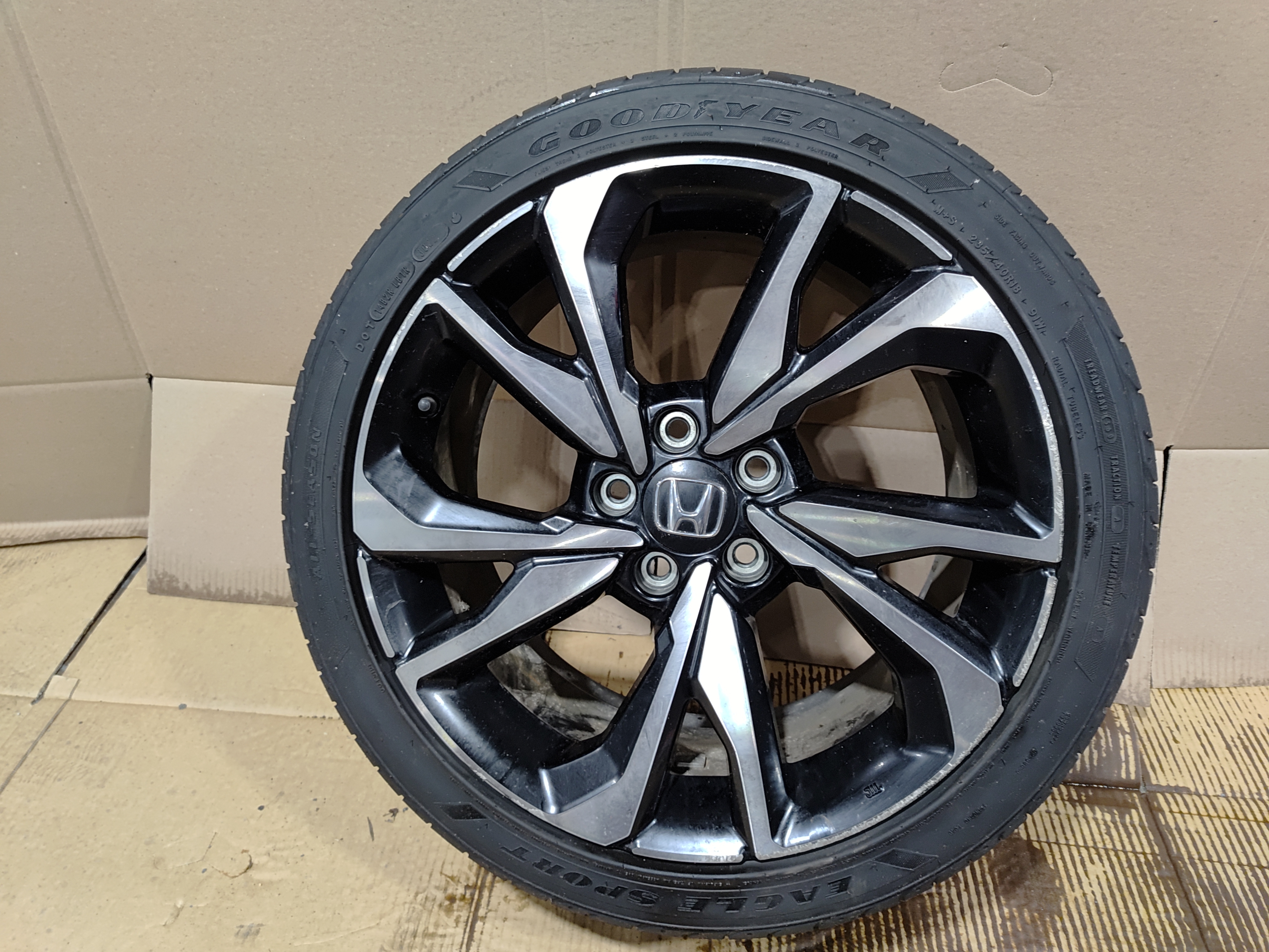 2018-2020 Honda Civic Sport Wheel Rim R18 8J 235/40 ET50 OEM IA 396984009534