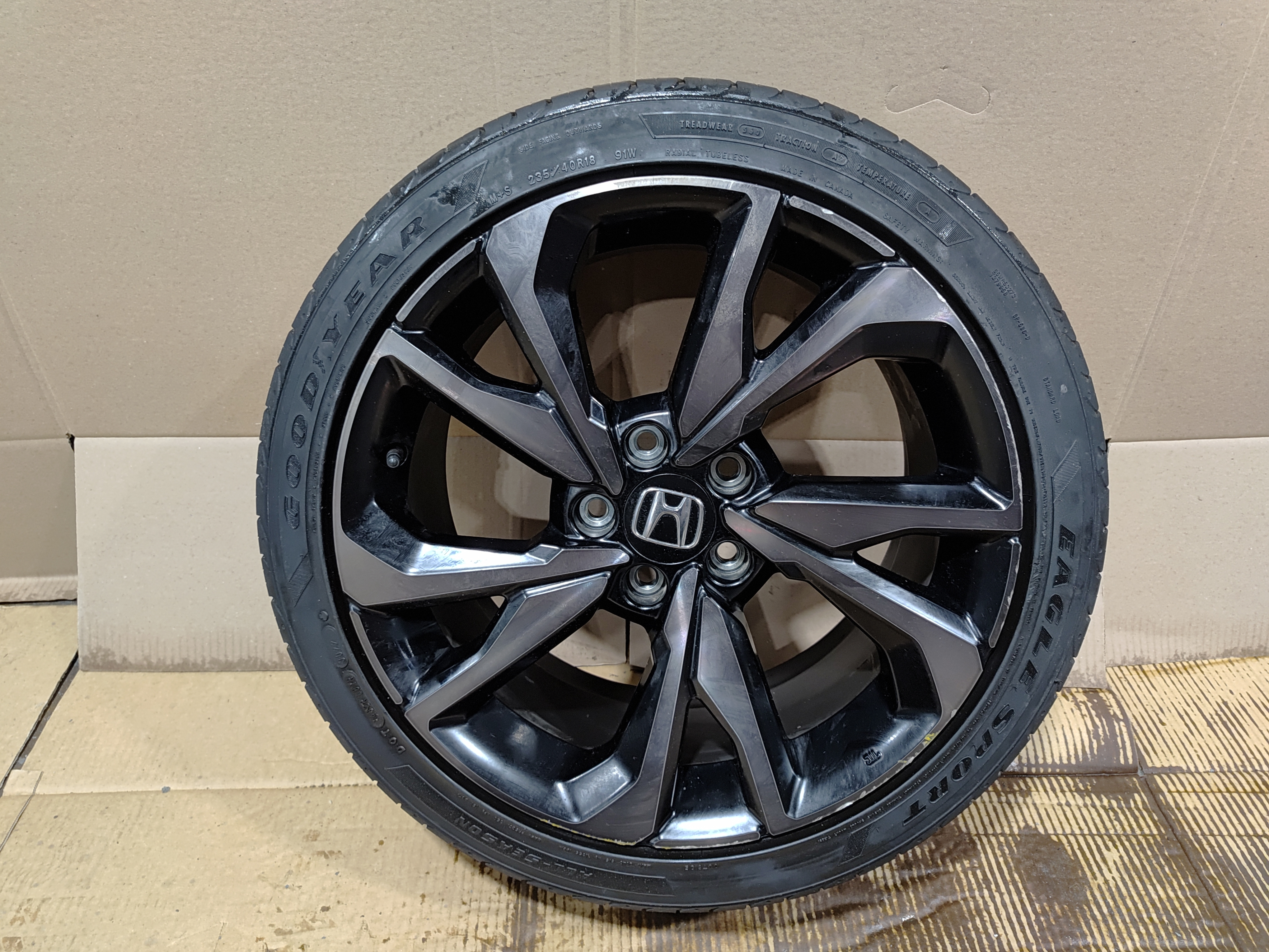 2018-2020 Honda Civic Sport Wheel Rim R18 8J 235/40 ET50 OEM