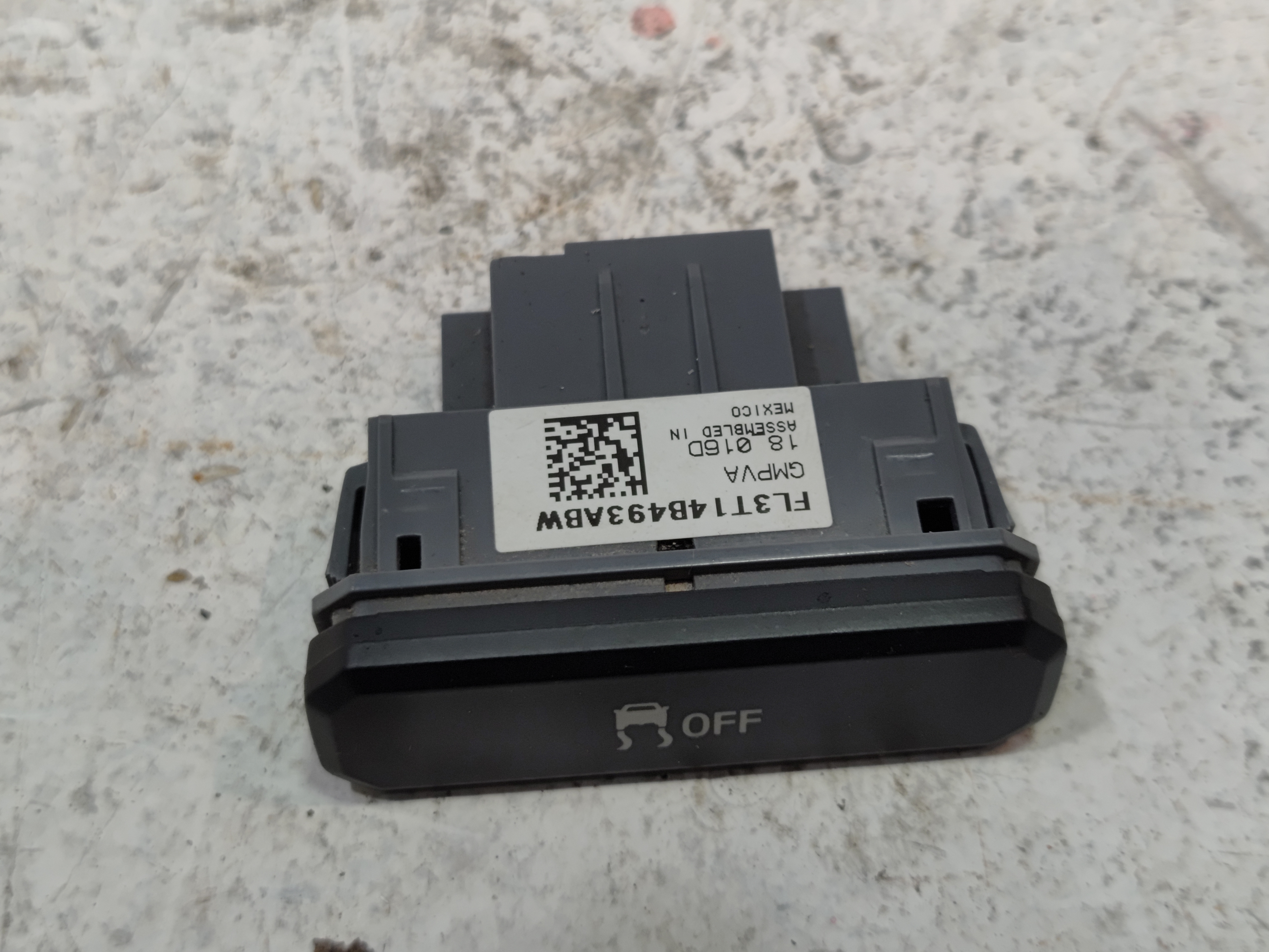 2015 - 2020 FORD F-150 F-250 F-350 DASH TRACTION CONTROL SWITCH OEM