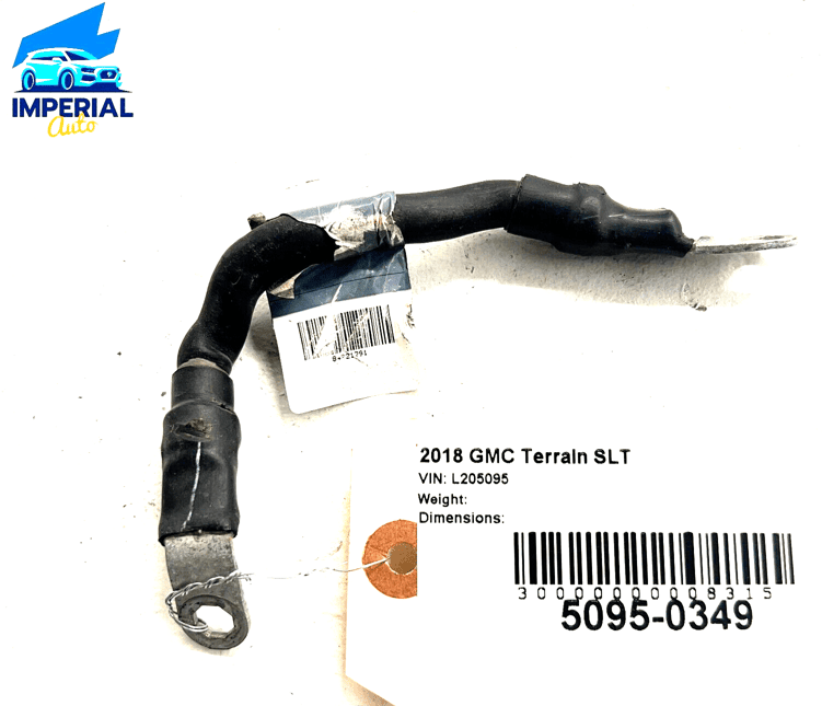 GMC TERRAIN 2018 - 2023 2.0L NEGATIVE BATTERY CABLE WIRE HARNESS OEM GMC TERRAIN 2018 - 2023 2.0L NEGATIVE BATTERY CABLE WIRE HARNESS OEM