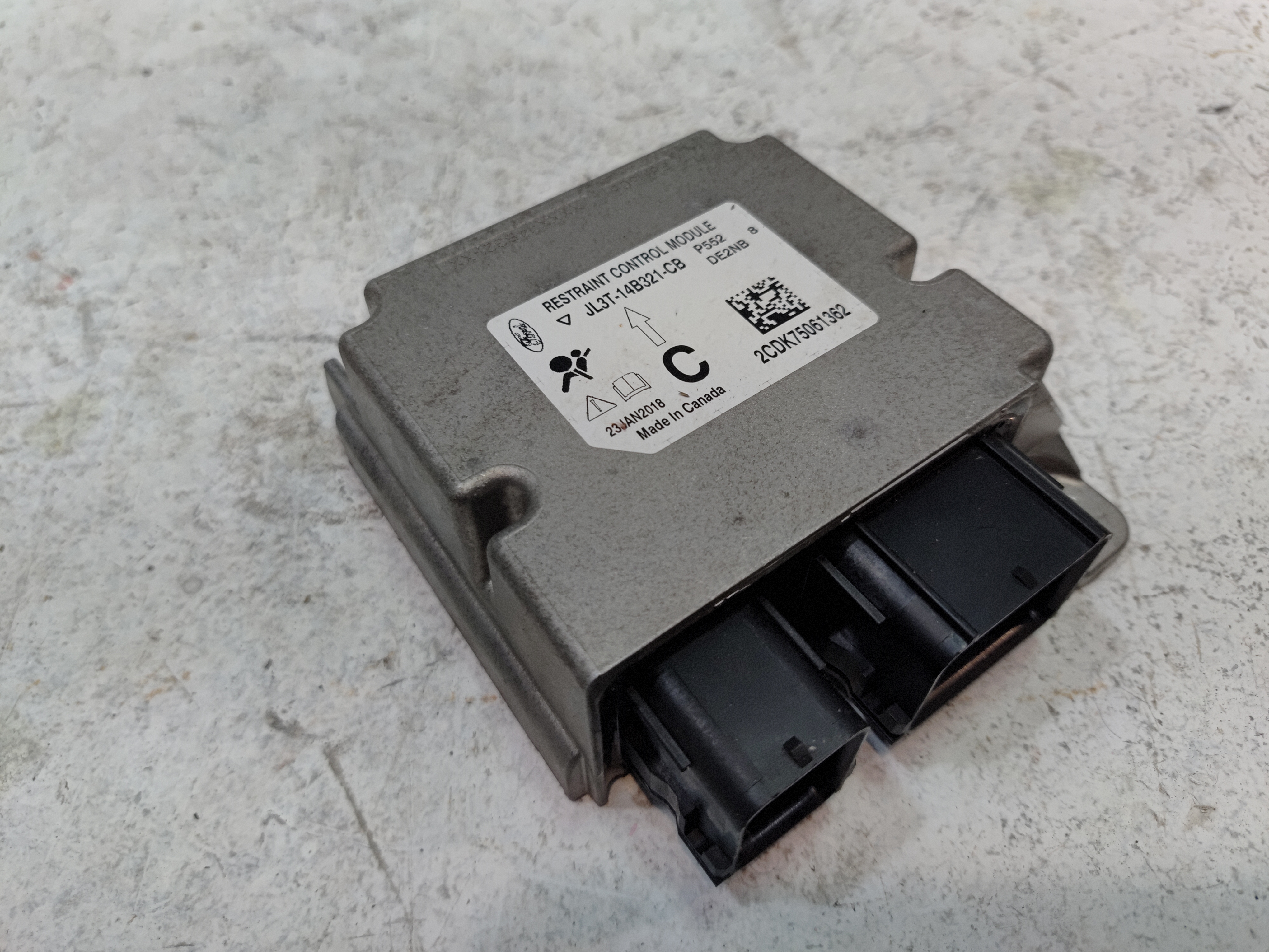 2018-2020 Ford F-150 Restraint Diagnostic Computer Control Module Unit OEM