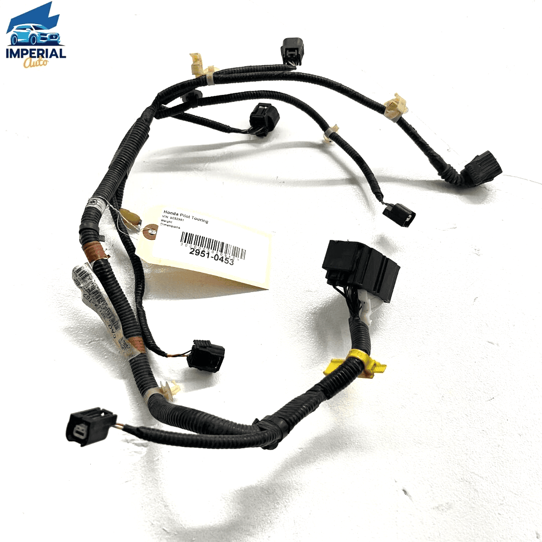 2016-2021 Honda Pilot Passport Ridgeline Rear Sub Frame Wire Wiring Harness