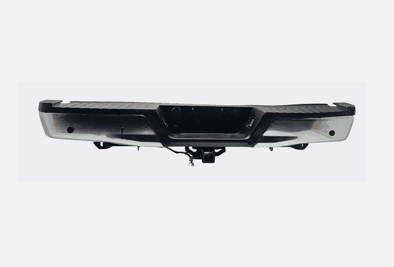 2015-2020 FORD F-150 REAR BUMPER COVER W/ PARKING SENSOR CHROME PAD OEM