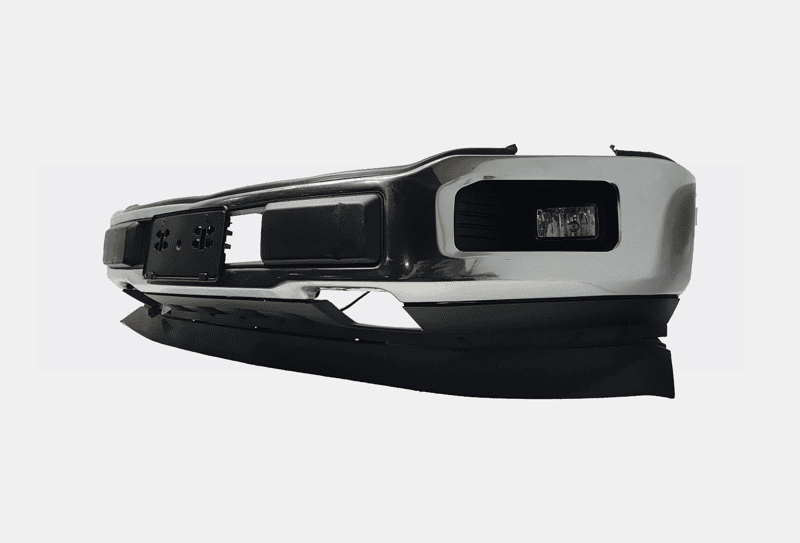 2018-2020  FORD F-150 FRONT BUMPER FACE BAR CHROME COVER W/FOG LIGHTS OEM