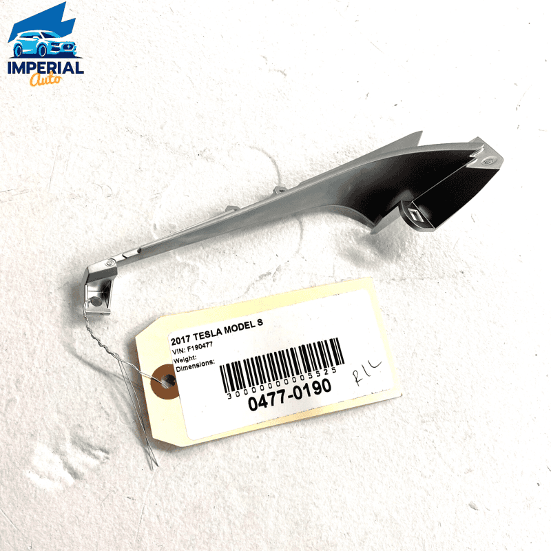 TESLA MODEL S 2017 - 2020 Rear Left Driver Side C Pillar Mid Chrome Bezel O