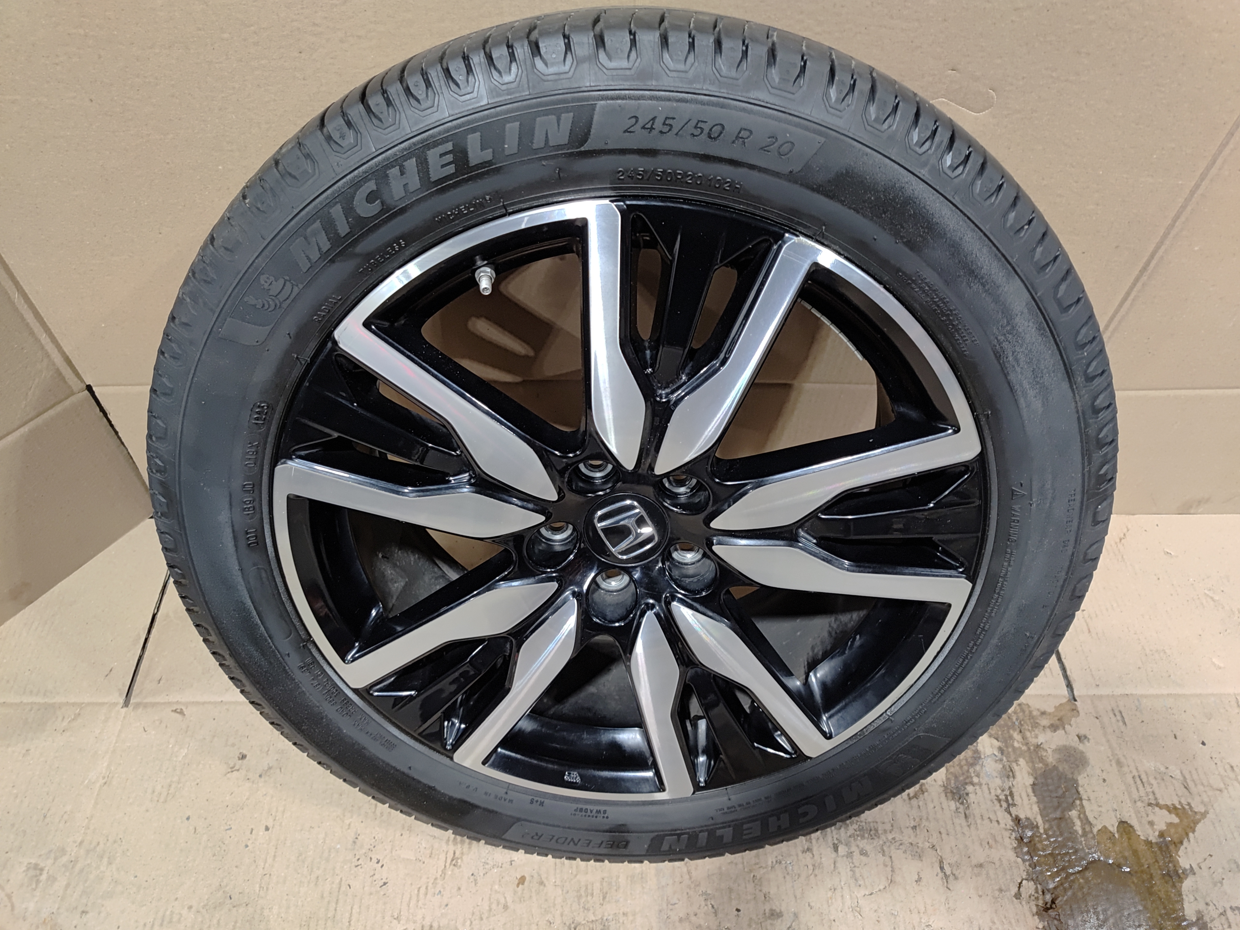 2019-2022 HONDA PILOT ELITE TOURING 20 INCH WHEEL RIM TIRE 20x8J 245/50/R20 OEM