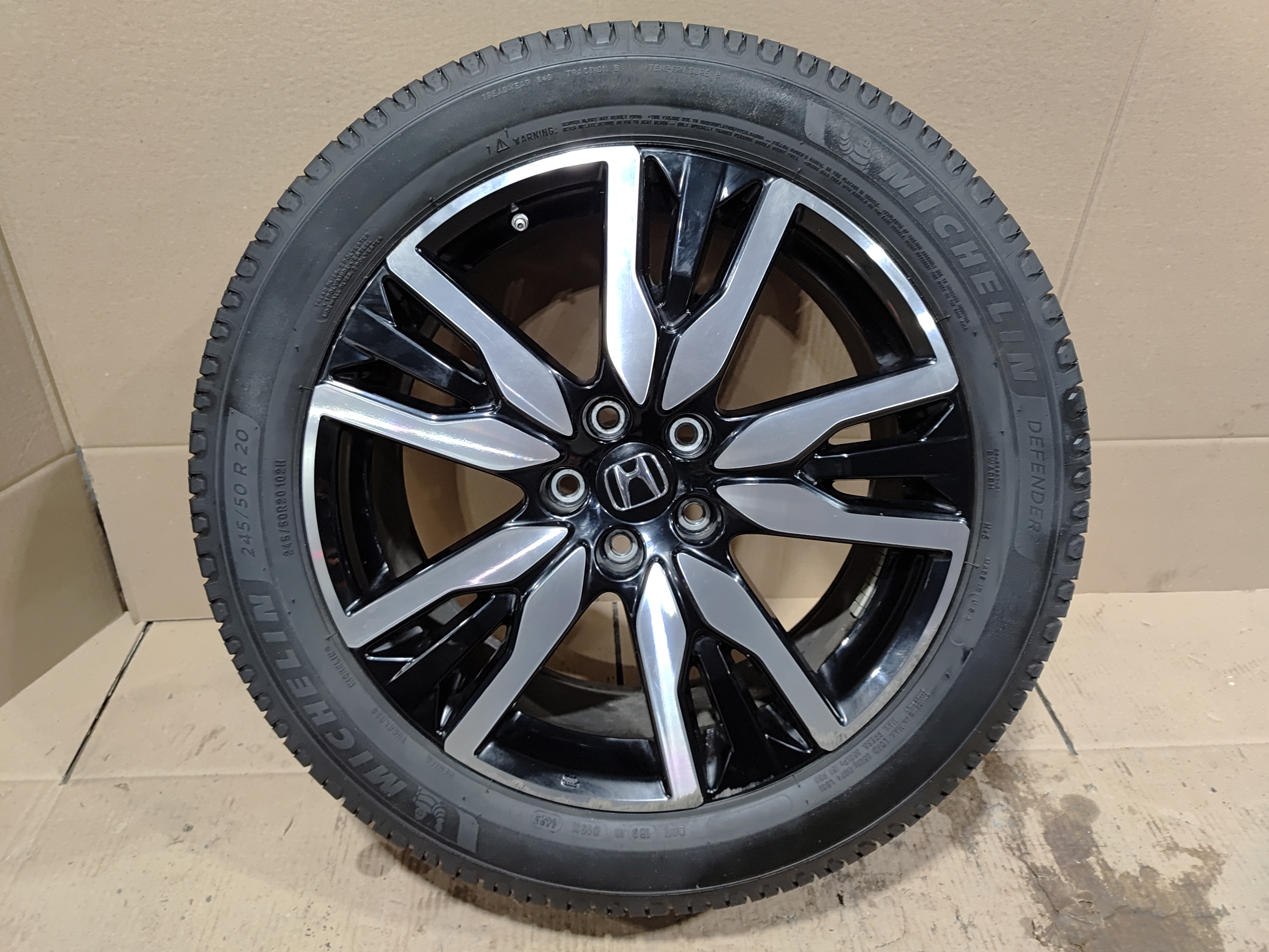 2019-2022 HONDA PILOT ELITE TOURING 20 INCH WHEEL RIM TIRE 20x8J 245/50/R20 OEM