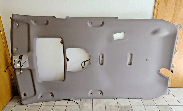 2019-22 HONDA PILOT ROOF OVERHEAD HEADLINER CEILING LINER COVER BEIGE OEM YR507L