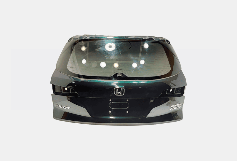 2019-2022 HONDA PILOT TAILGATE LIFTGATE BACK DOOR SHELL W/ GLASS *G542P* OEM