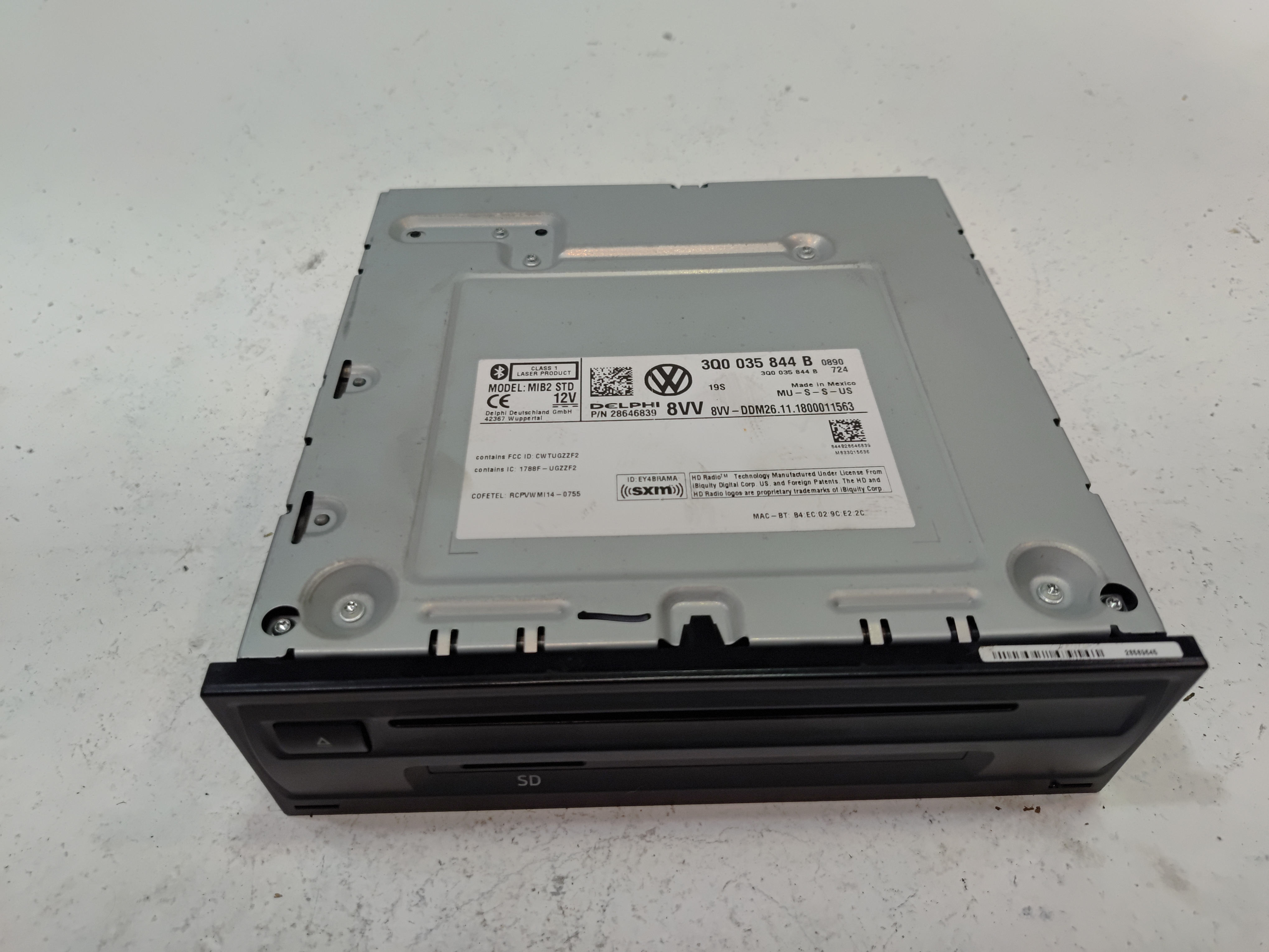 2018-2019 Volkswagen Atlas Audio Controller Receiver CD Player Radio Unit OEM