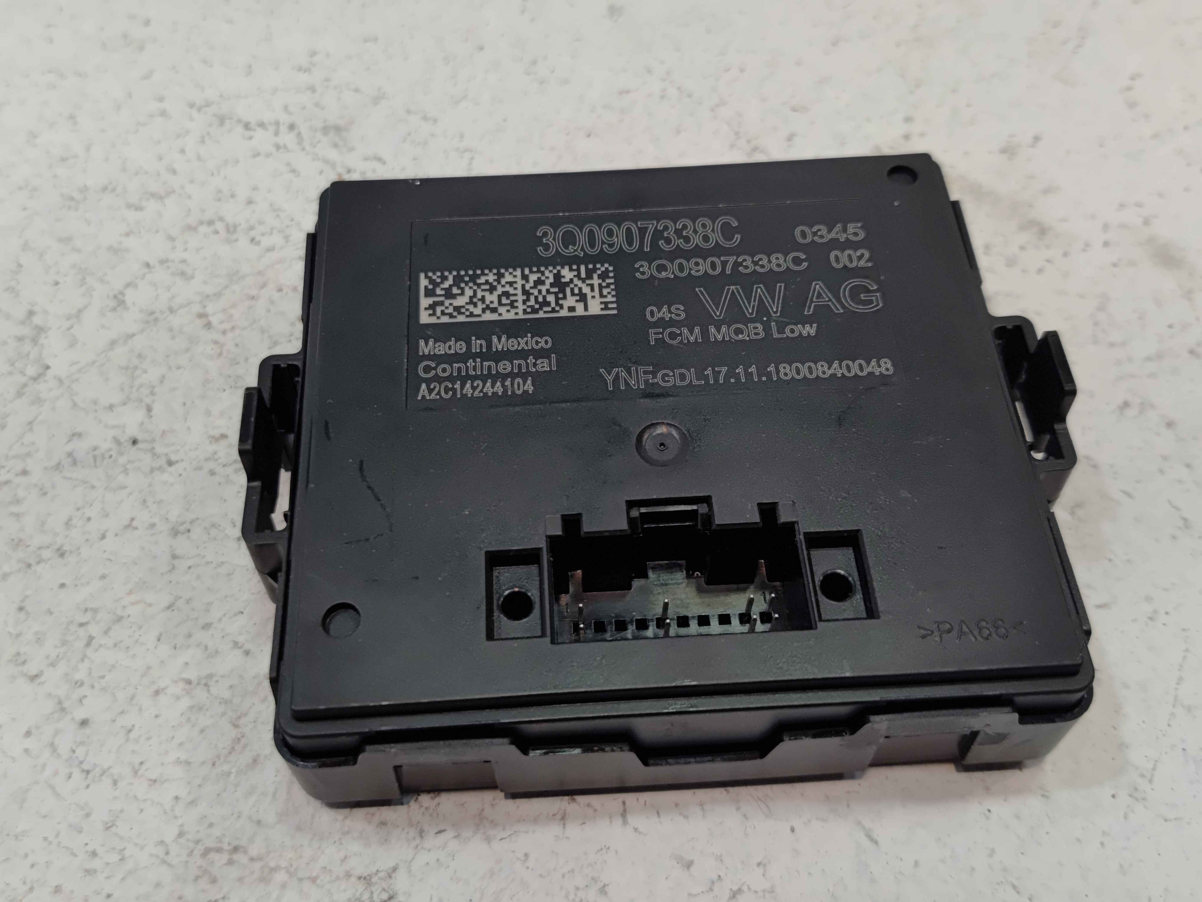 2019 Volkswagen Atlas Headlamp Leveling Control Module OEM