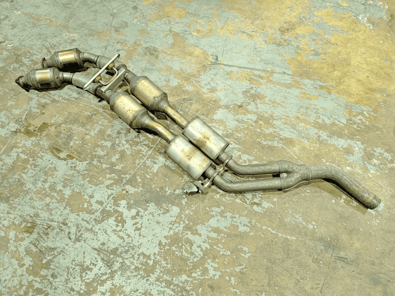 2020-2023 VOLKSWAGEN ATLAS VW 3.6L FRONT EXHAUST CENTER RESONATOR PIPE OEM