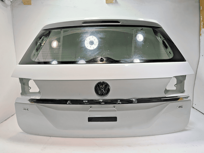 VOLKSWAGEN ATLAS LIFTGATE REAR DOOR TAILGATE W/ GLASS WHITE 0Q0Q 2018 - 2020 OEM