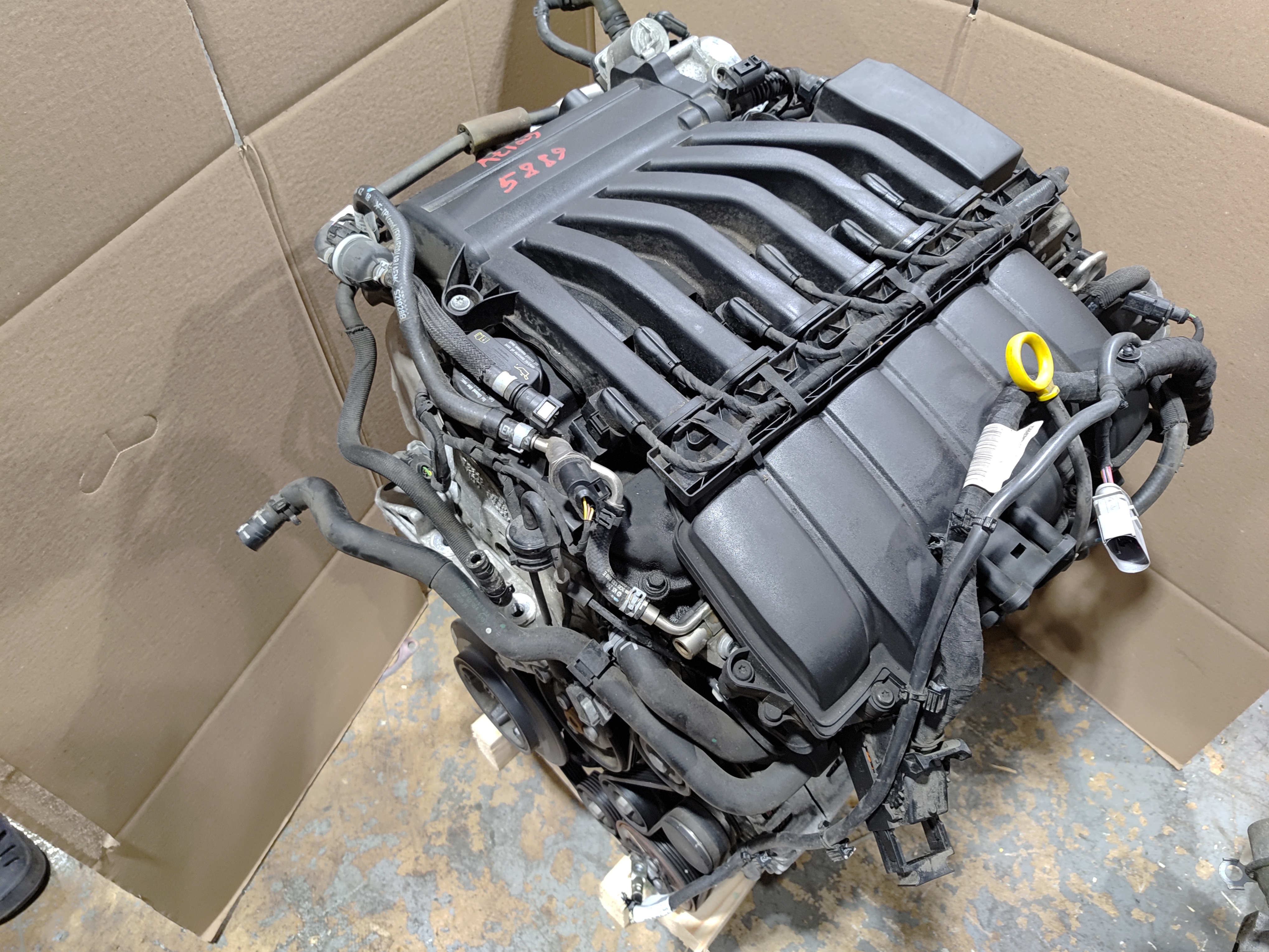 2019-2023 VOLKSWAGEN ATLAS 3.6L FWD ENGINE MOTOR ASSEMBLY OEM