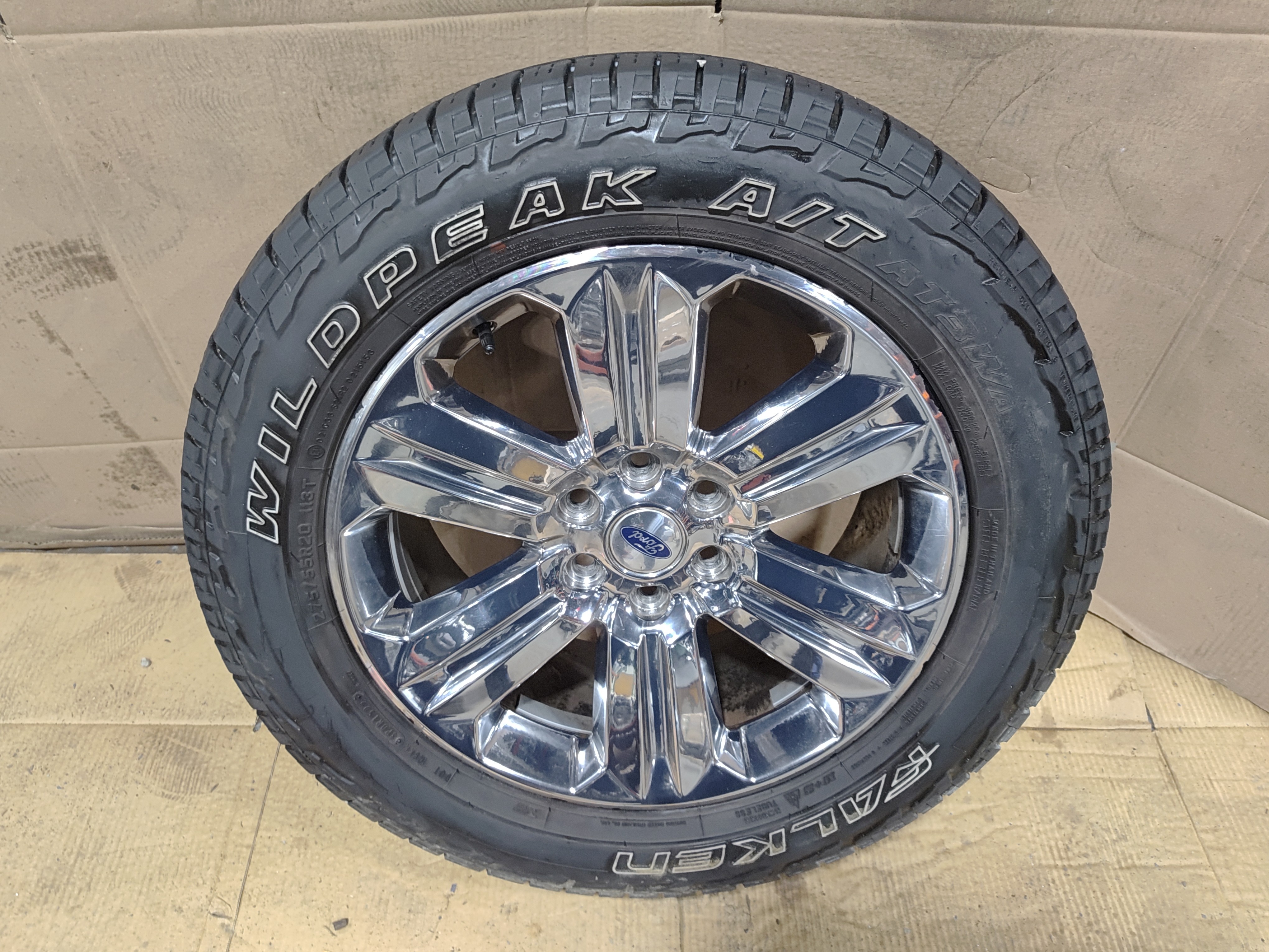2018-2020 FORD F-150 20 INCH WHEEL RIM TIRE 18x8.5J 275/55/R20 OEM