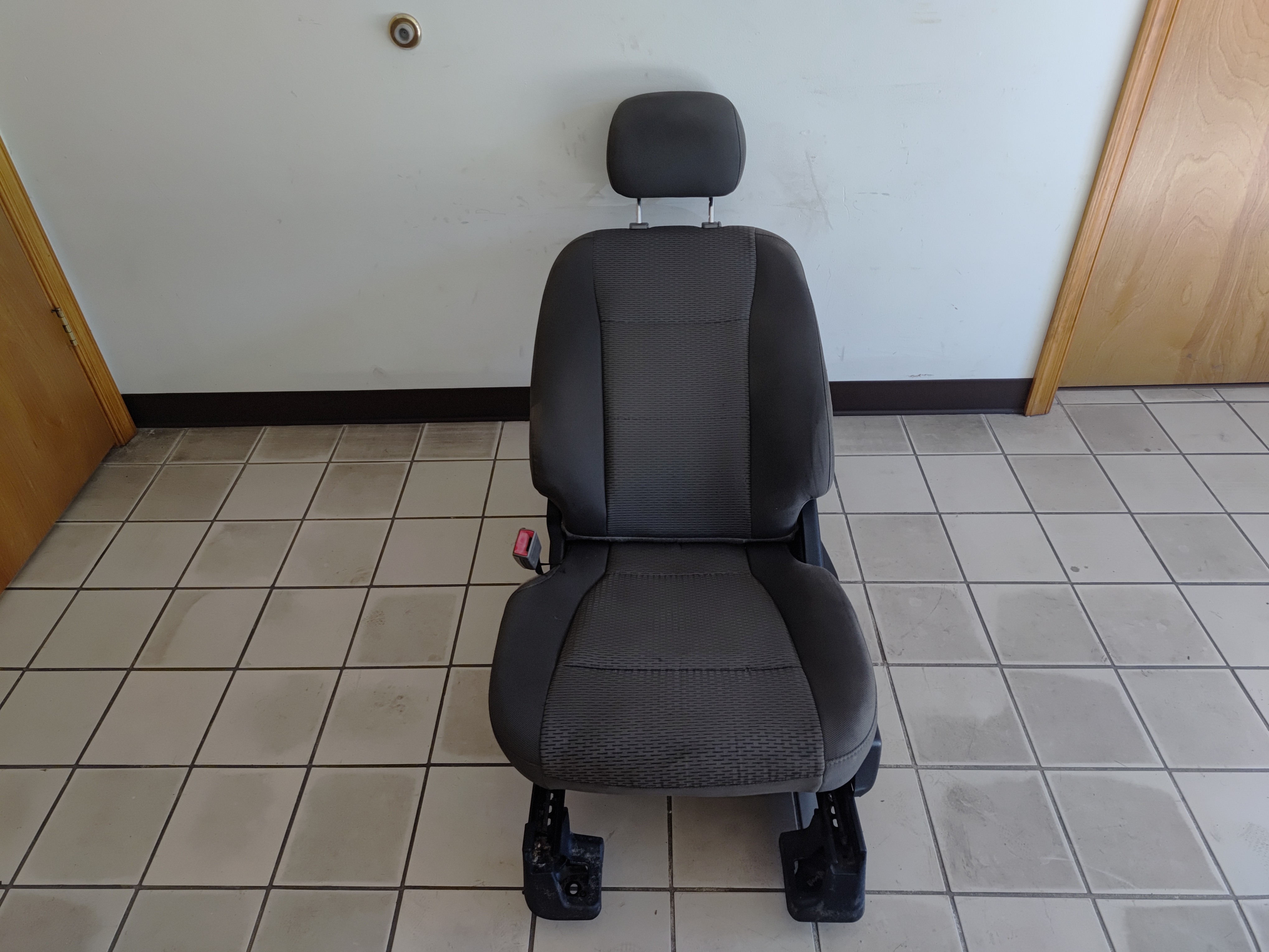 2018-2020 FORD F-150 FRONT DRIVER SIDE SEAT ASSEMBLY GRAY OEM