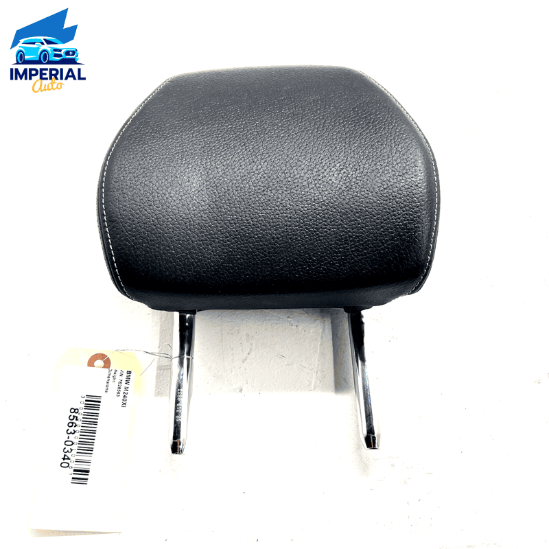 2017-2021 BMW M240Xi REAR RIGHT OR LEFT SEAT HEADREST SET BLACK LEATHER OEM