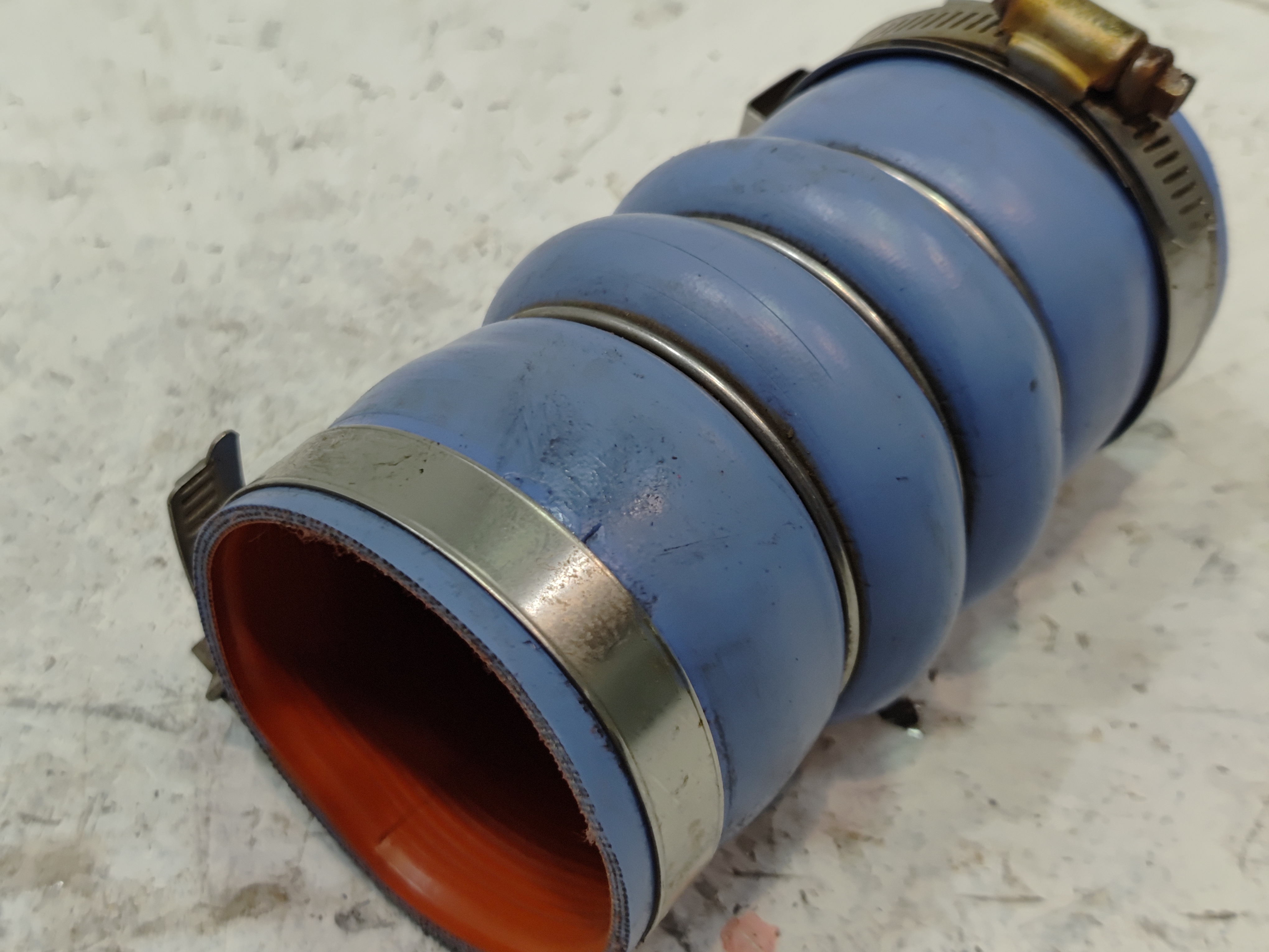 2018-2020 FORD F-150 TURBO INTERCOOLER LOWER HOSE PIPE ADAPTER OEM