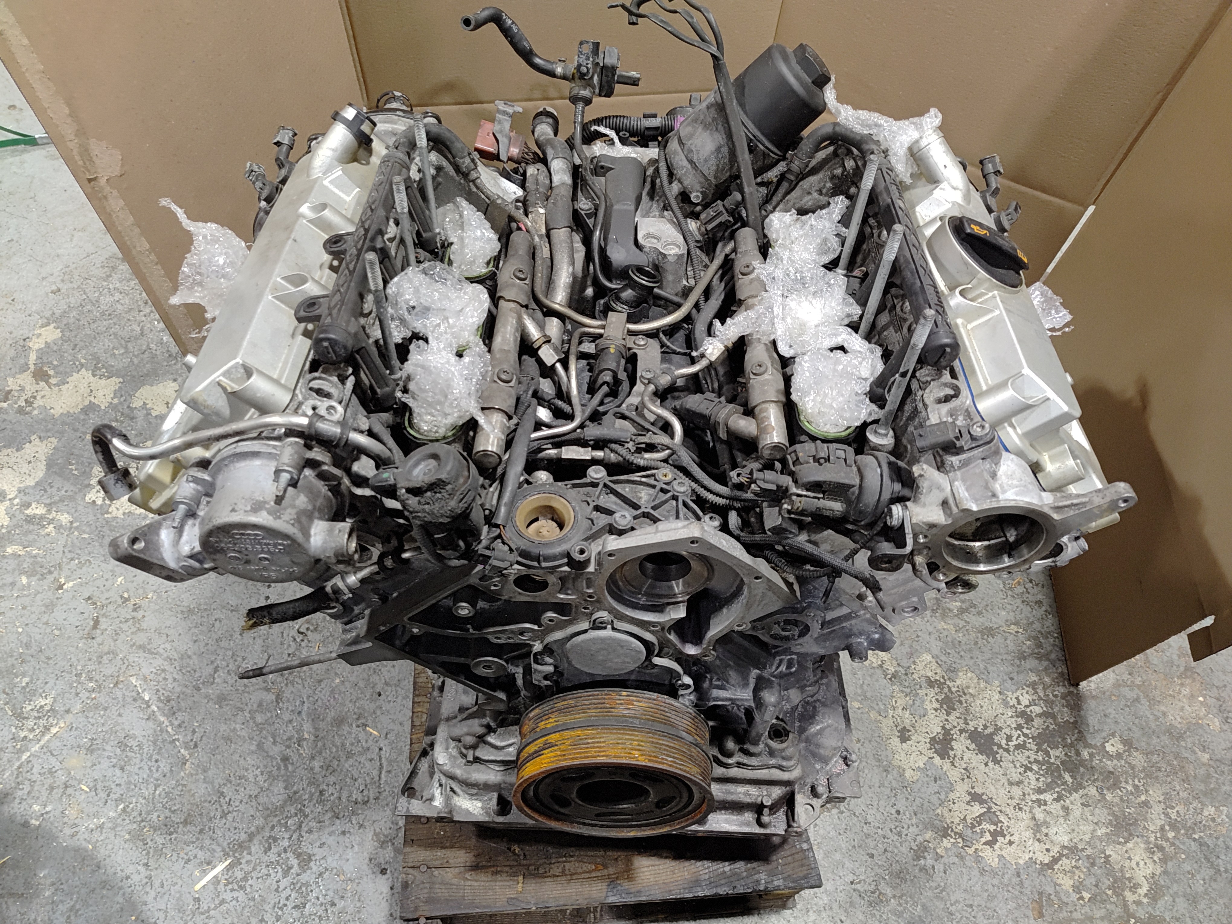 2017-2019 Audi Q7 3.0TFSI Engine Motor Assembly OEM