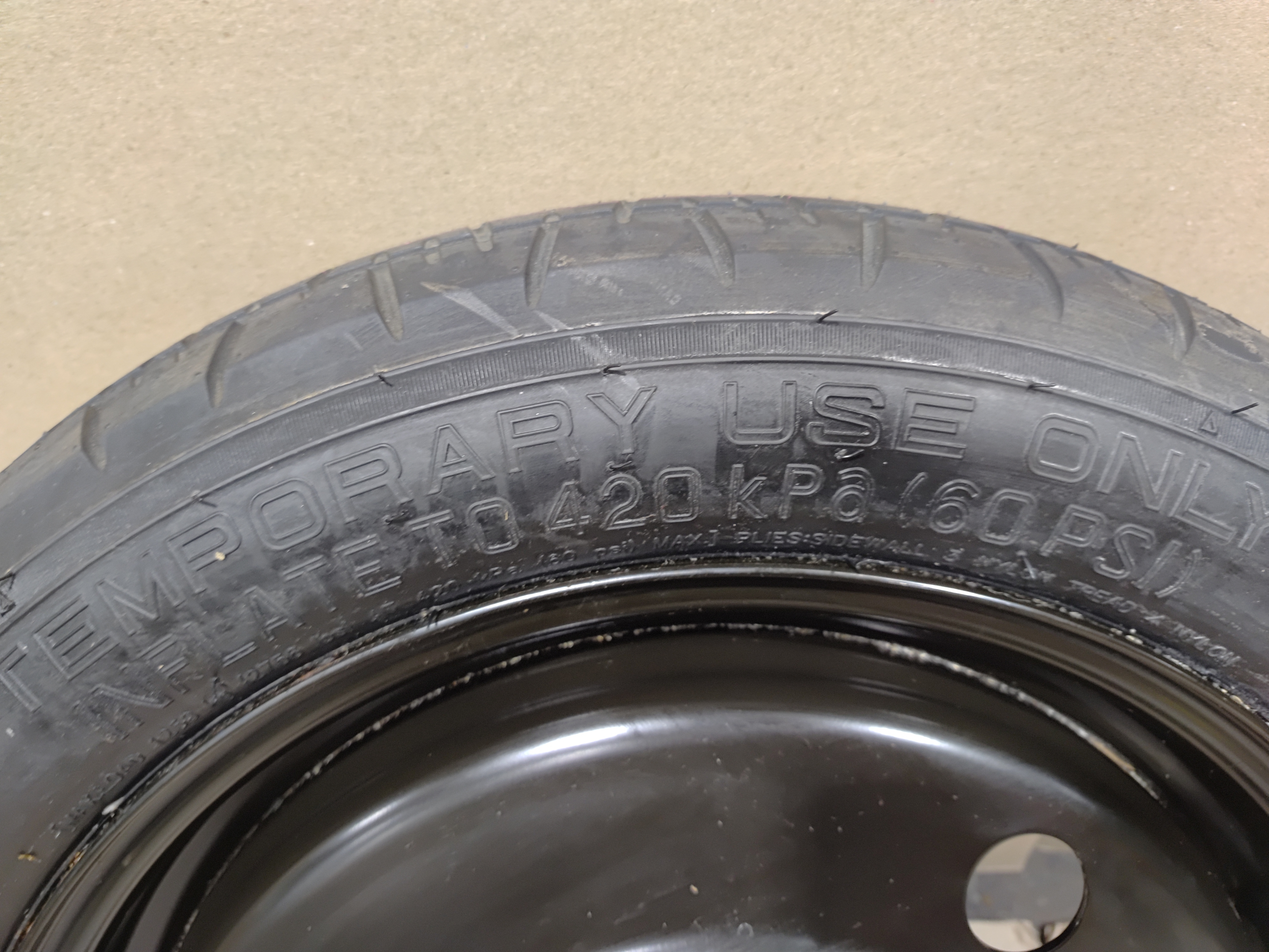 2013-2019 Ford Explorer Emergency Spare Wheel Tire MAXXIS 18