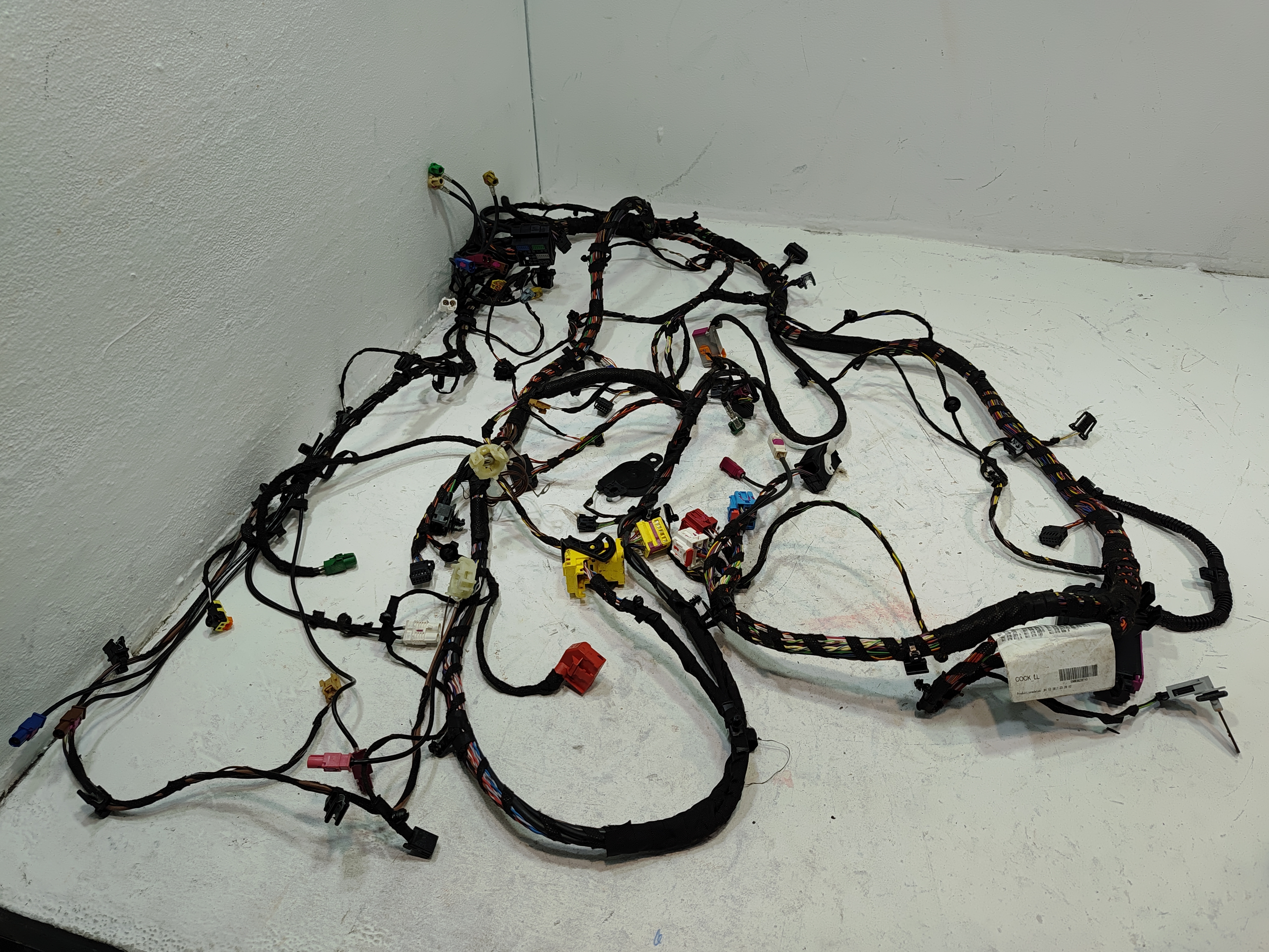 2018 AUDI S5 PREMIUM DASH DASHBOARD INSTRUMENT PANEL WIRE WIRING HARNESS OEM