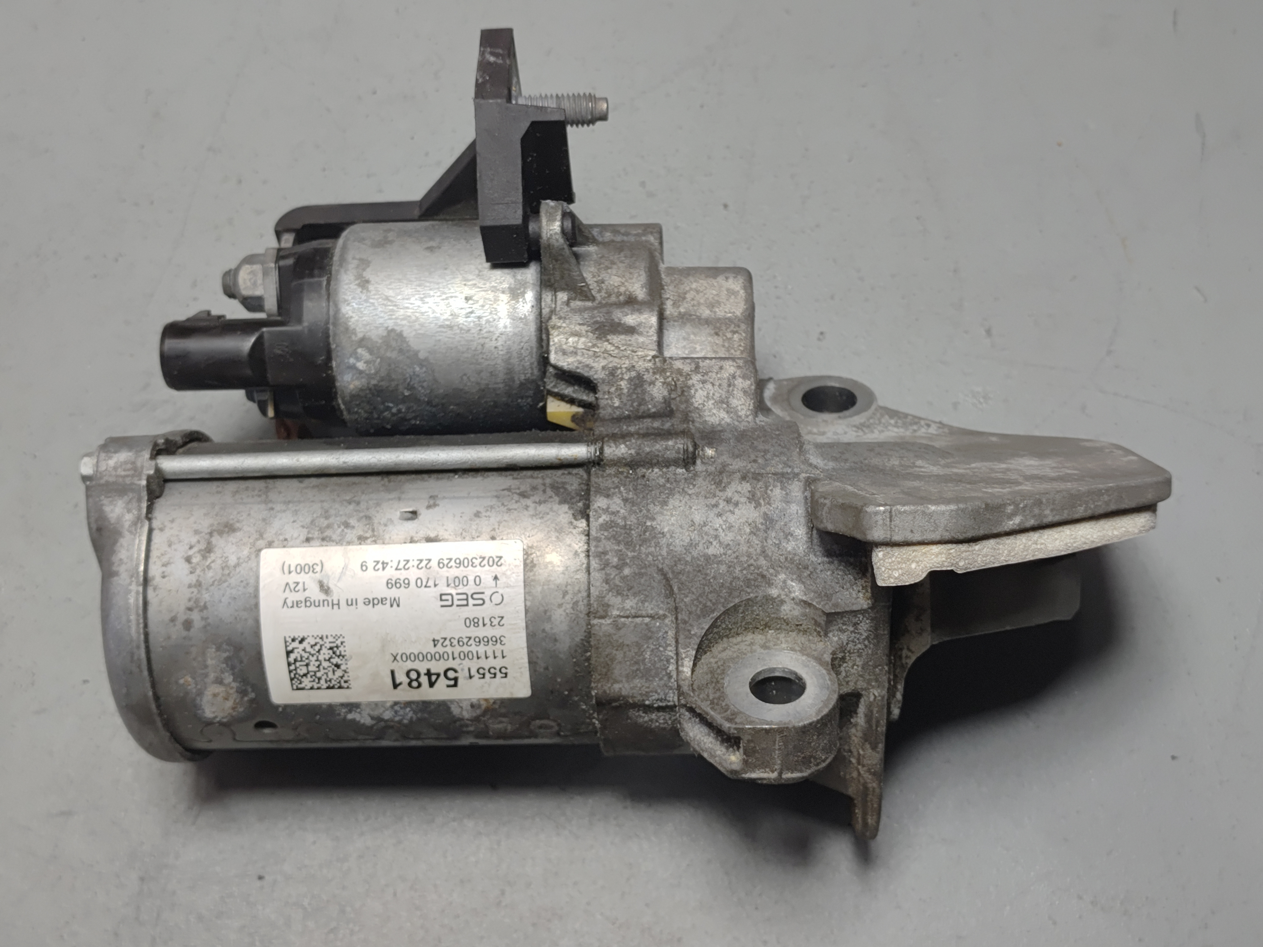 2024-2025 BUICK ENVISTA 1.2L L3 ENGINE STARTER MOTOR 12V OEM