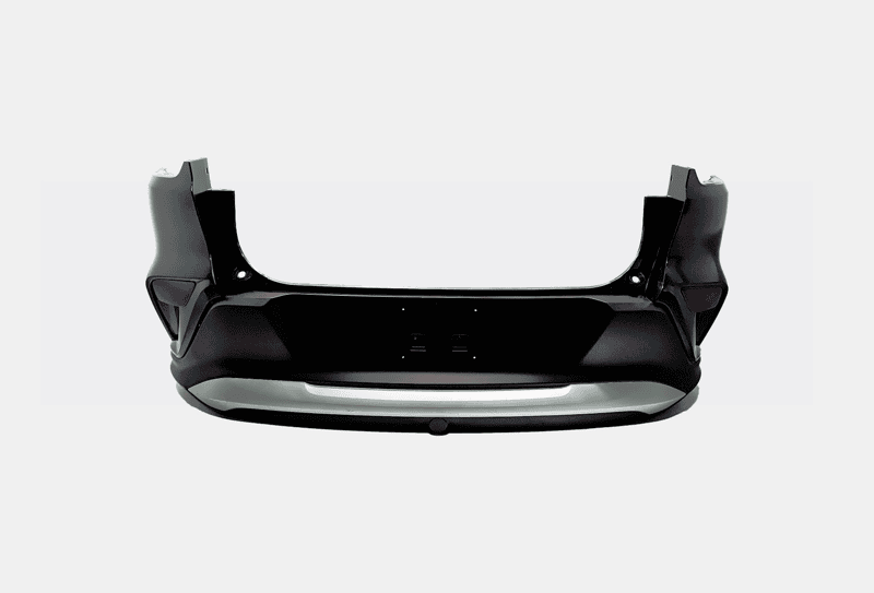 24-2025 BUICK ENVISTA REAR BUMPER COVER  W/ REFLECTOR LAMPS BLACK *GB0* OEM