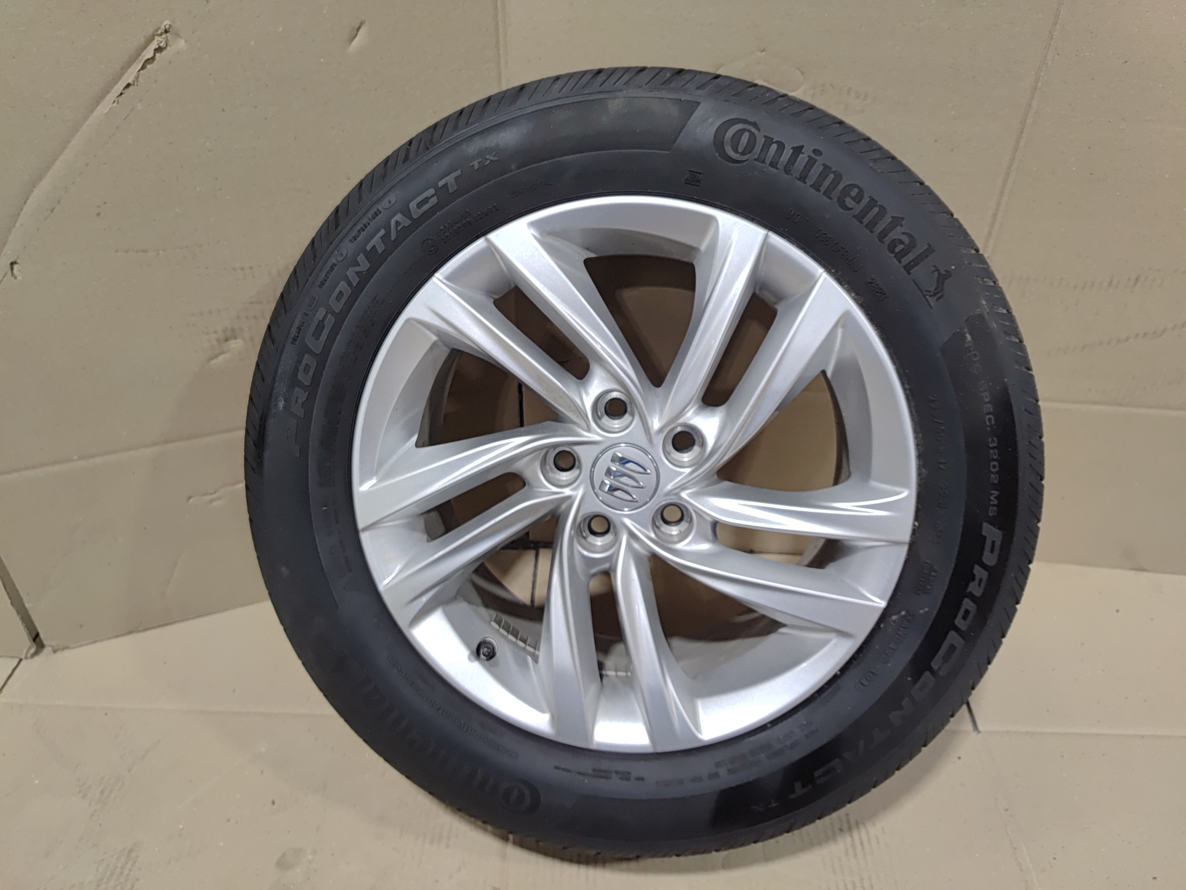 2024-2025 Buick Envista Bright Silver 10-Spoke Wheel Rim R17x7,5 225/60 OEM