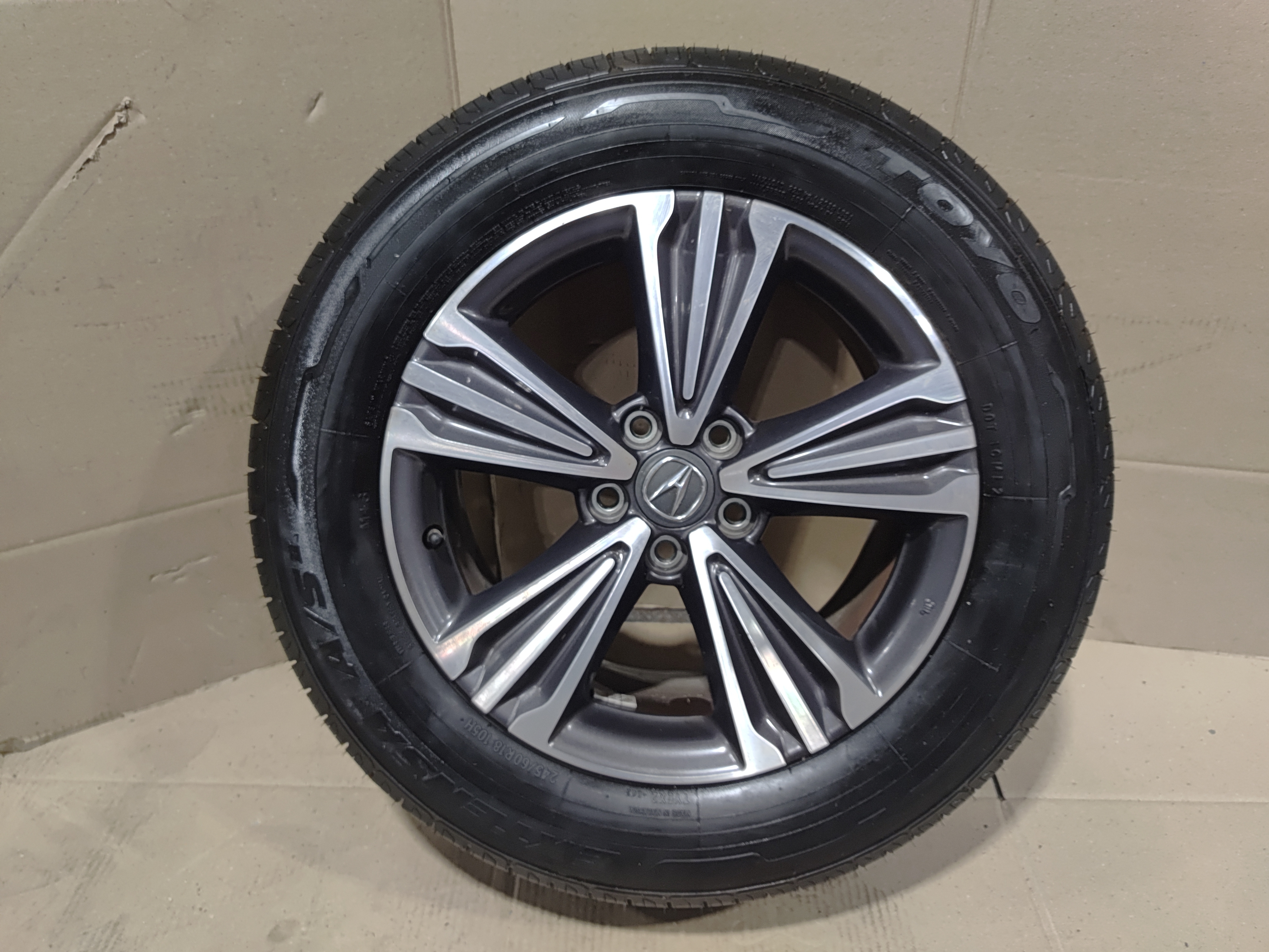 2017-2018 ACURA MDX INCH WHEEL RIM TIRE 18x8J 245/60/R18 OEM