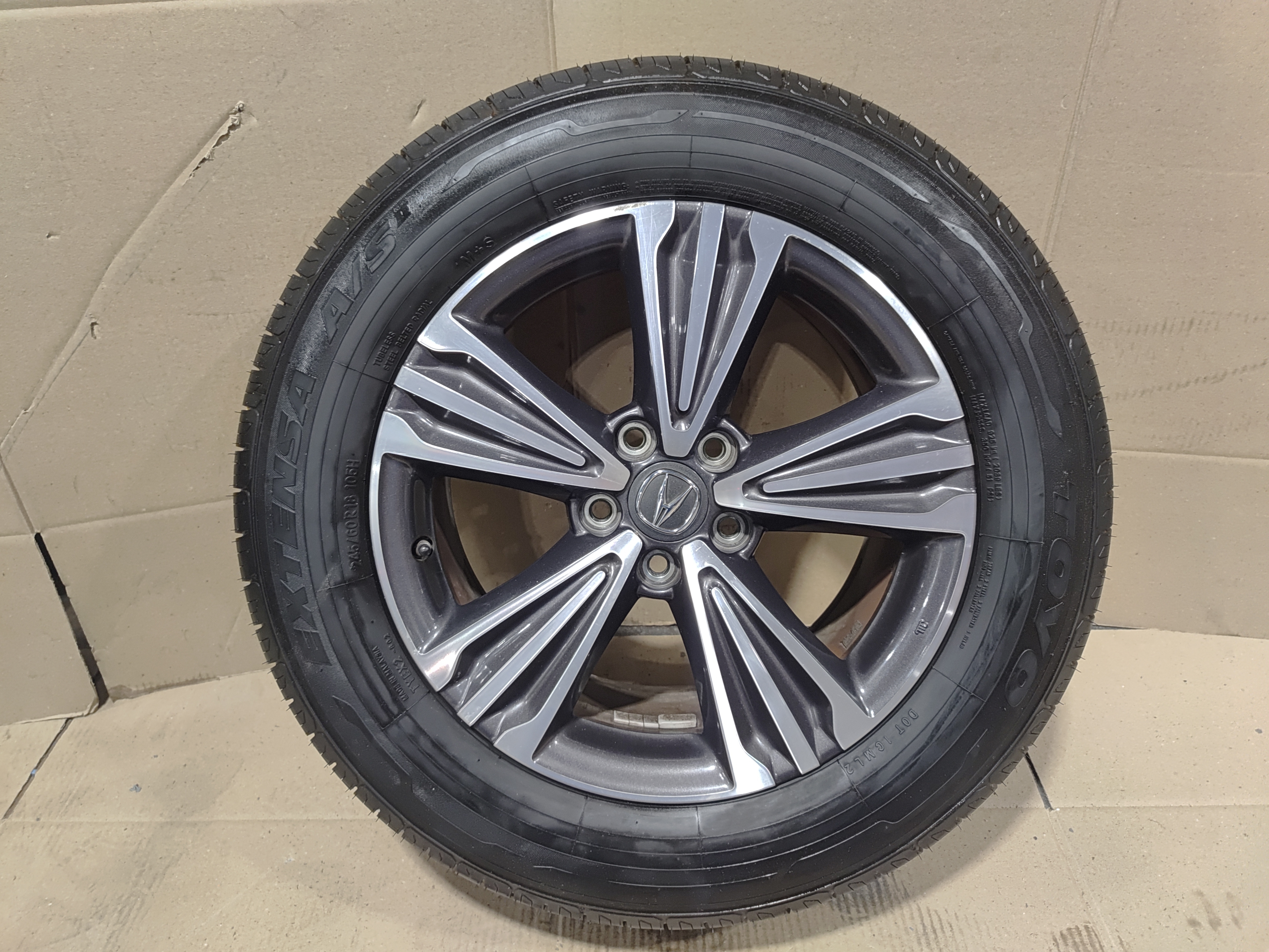 2017-2018 ACURA MDX INCH WHEEL RIM TIRE 18x8J 245/60/R18 OEM