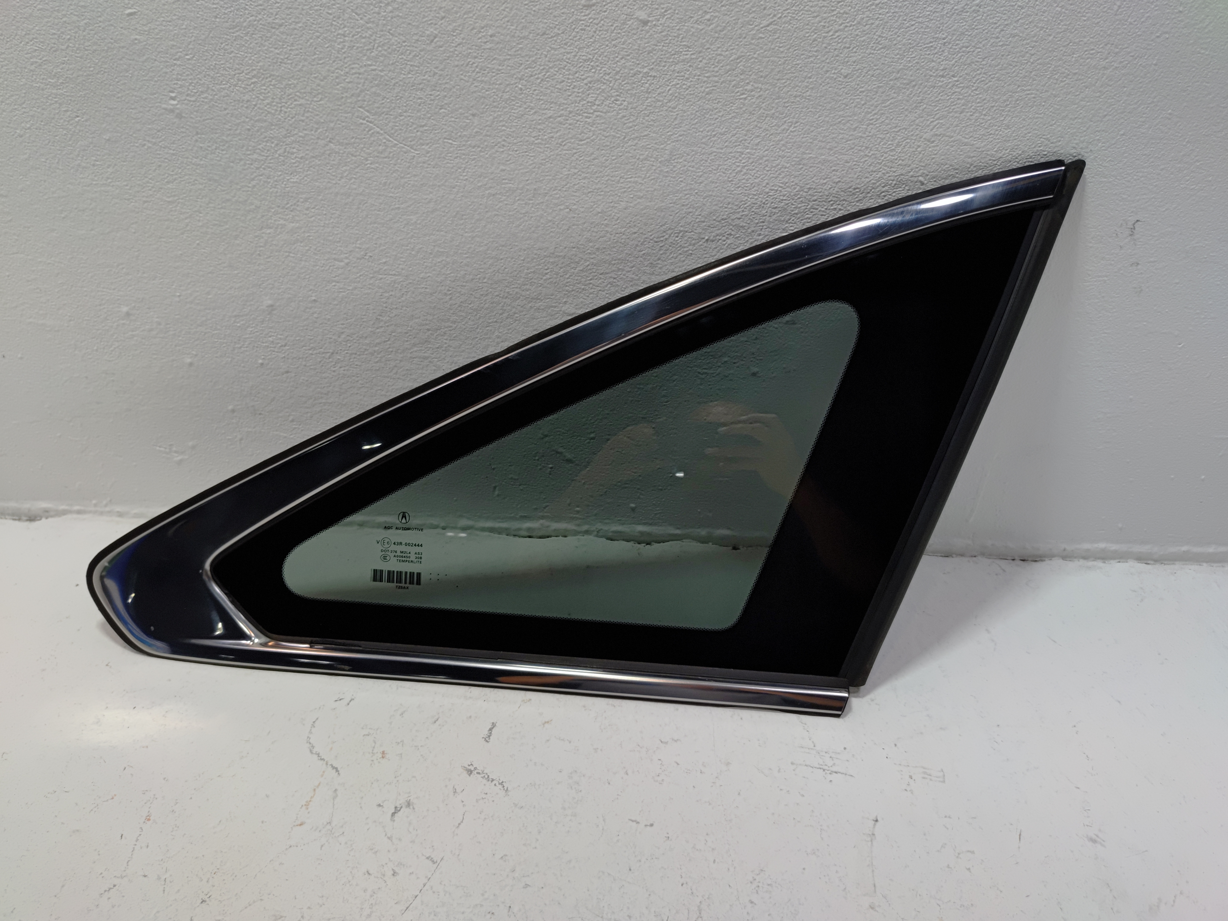 2017-2020 ACURA MDX REAR RIGHT PASSENGER SIDE QUARTER WINDOW GLASS OEM