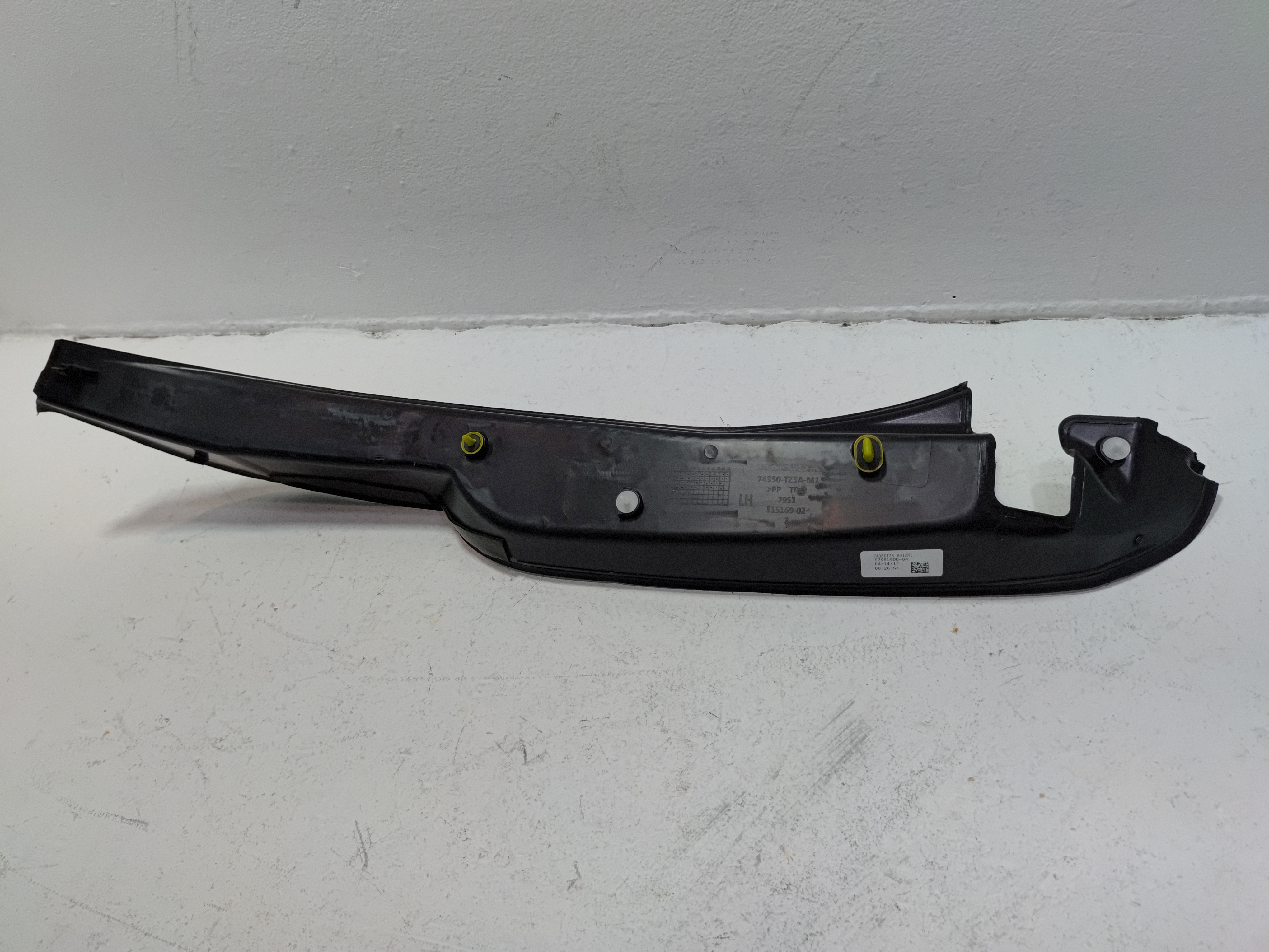 2014-20 Acura MDX Rear Left Driver Side Tailgate Liftgate Gutter Cover Panel OEM