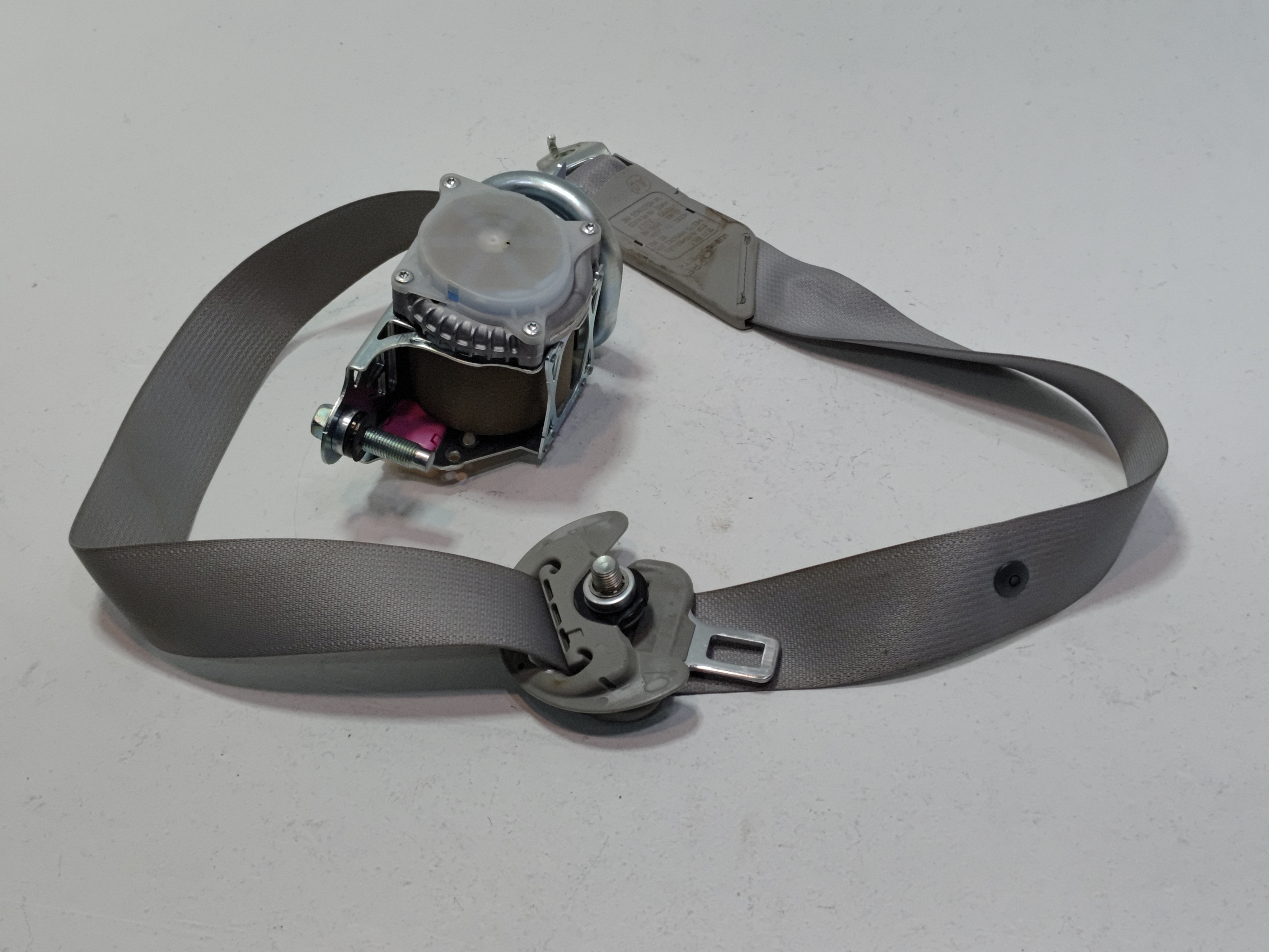 2014-2020 Acura MDX Front Left Driver Side Seat Belt Seatbelt Retractor OEM Gray