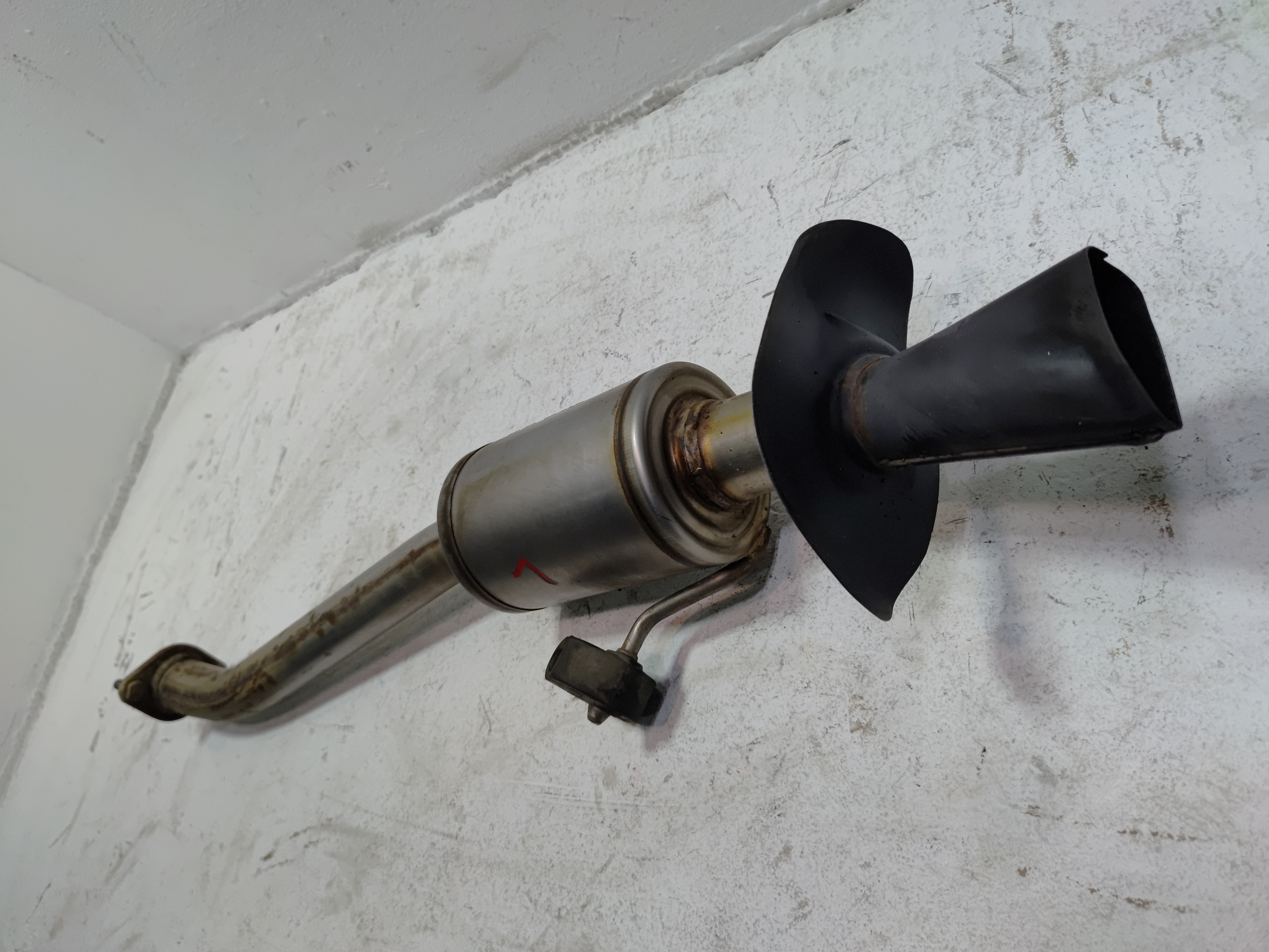 2017-2020 ACURA MDX 3.5L REAR LEFT DRIVER SIDE EXHAUST MUFFLER & TAIL PIPE OEM